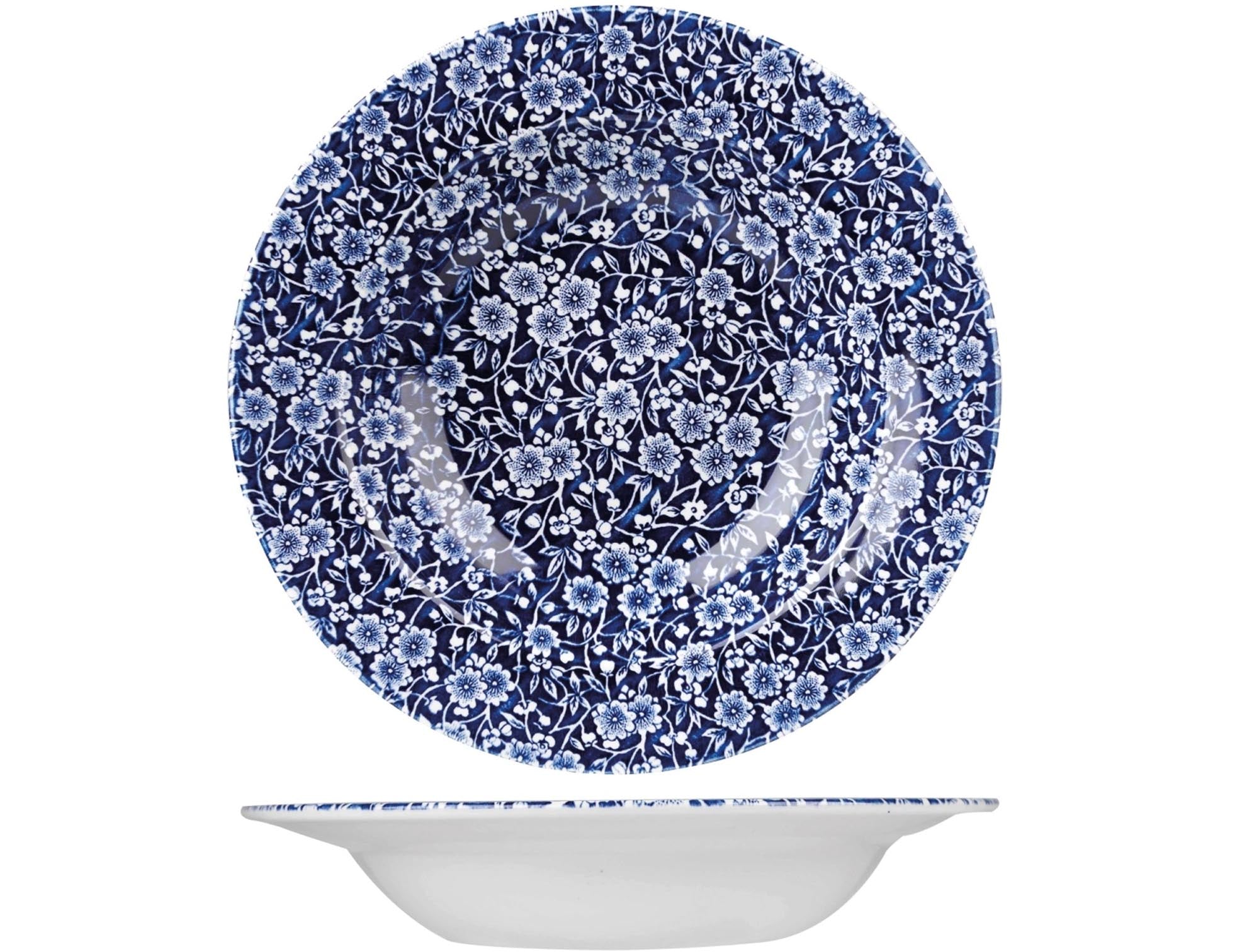 V.PAssiette creuse en saule Calico 24,9 cm