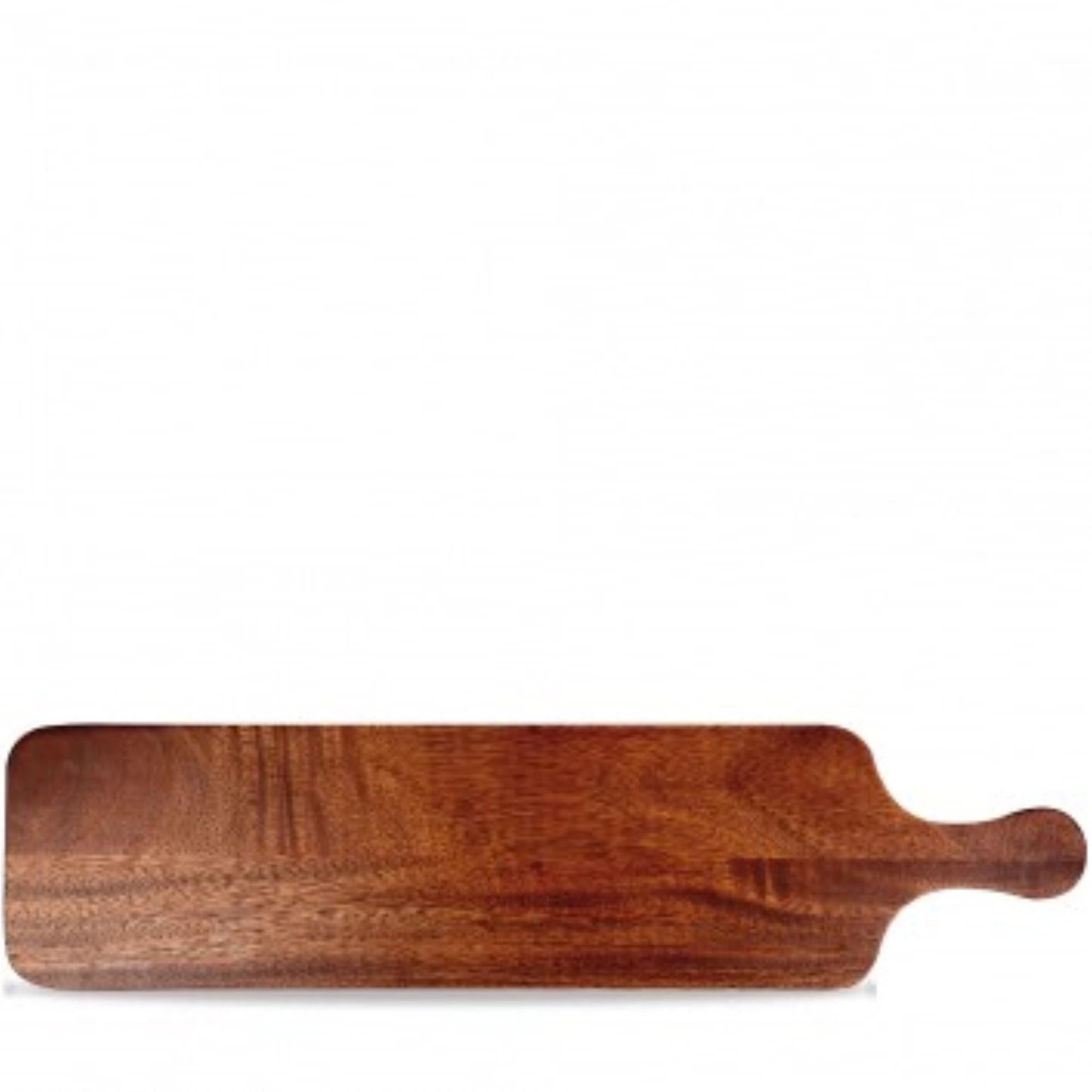 Rechteckiges Holzbrett von Art de Cuisine, 23.5x5.75 cm, perfekt zum Schneiden und Servieren von Speisen in stilvollem Design.