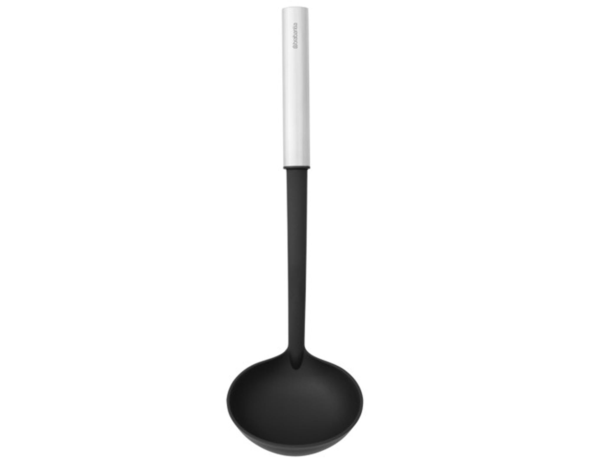 Entdecke den BRABANTIA Schöpflöffel Profile Non-Stick: robust, ergonomisch, spülmaschinenfest und ideal für Suppen, Eintöpfe und Saucen.