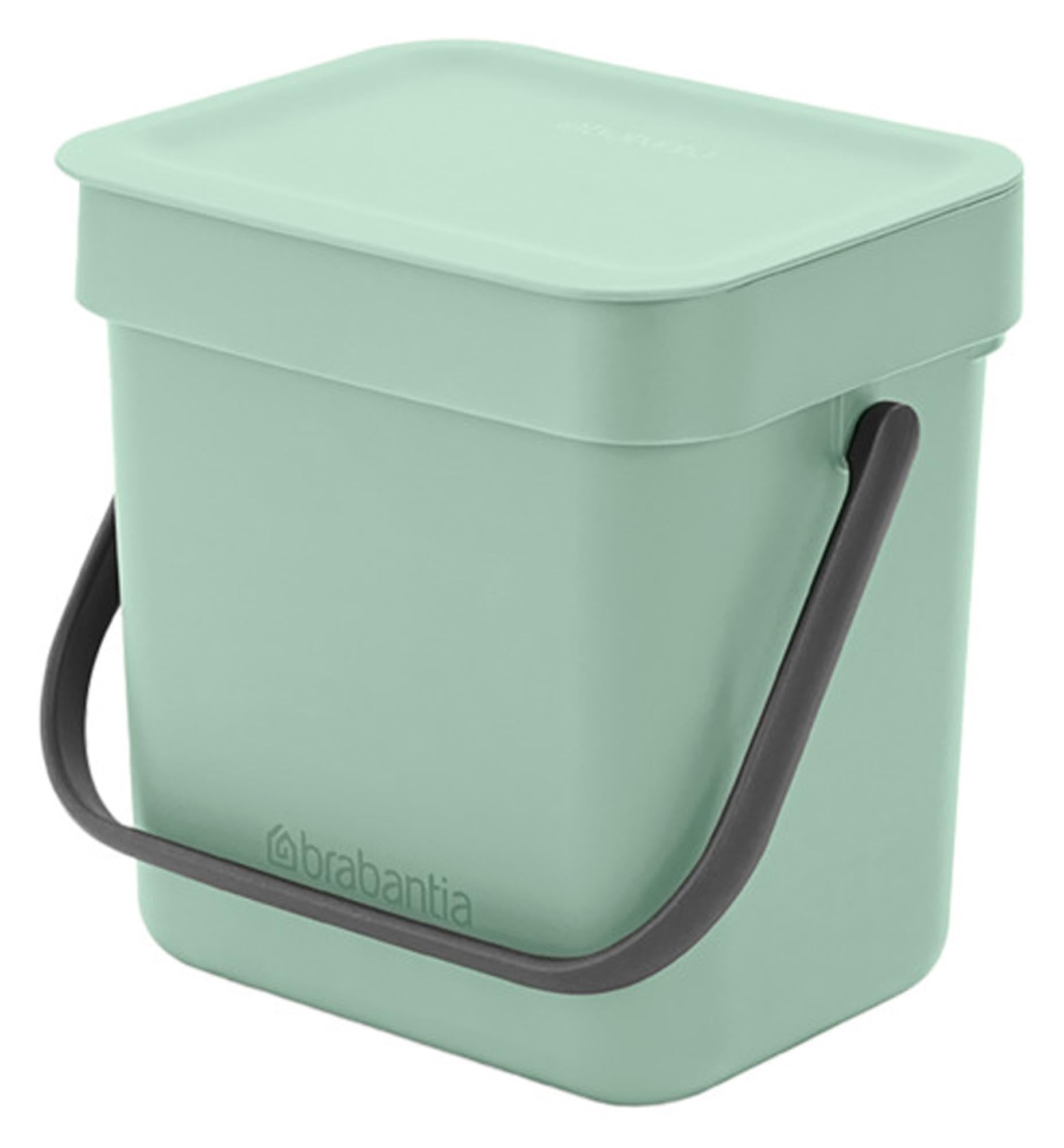 Entdecken Sie den BRABANTIA Abfallbehälter Sort&Go in jade green. Ideal für umweltbewusstes Abfallmanagement in Küche, Bad oder Büro. Kompakt, langlebig und ästhetisch.
