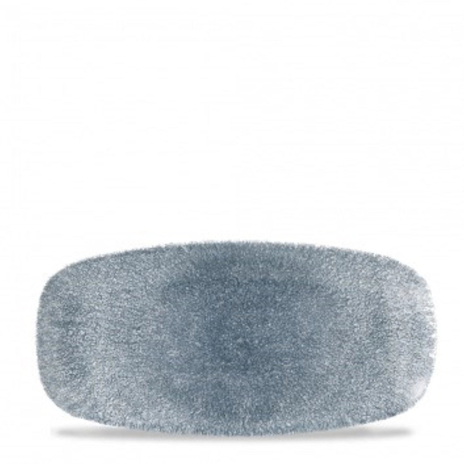 S.PRaku Topaz Blue plate rectangular 26.9x12.7cm