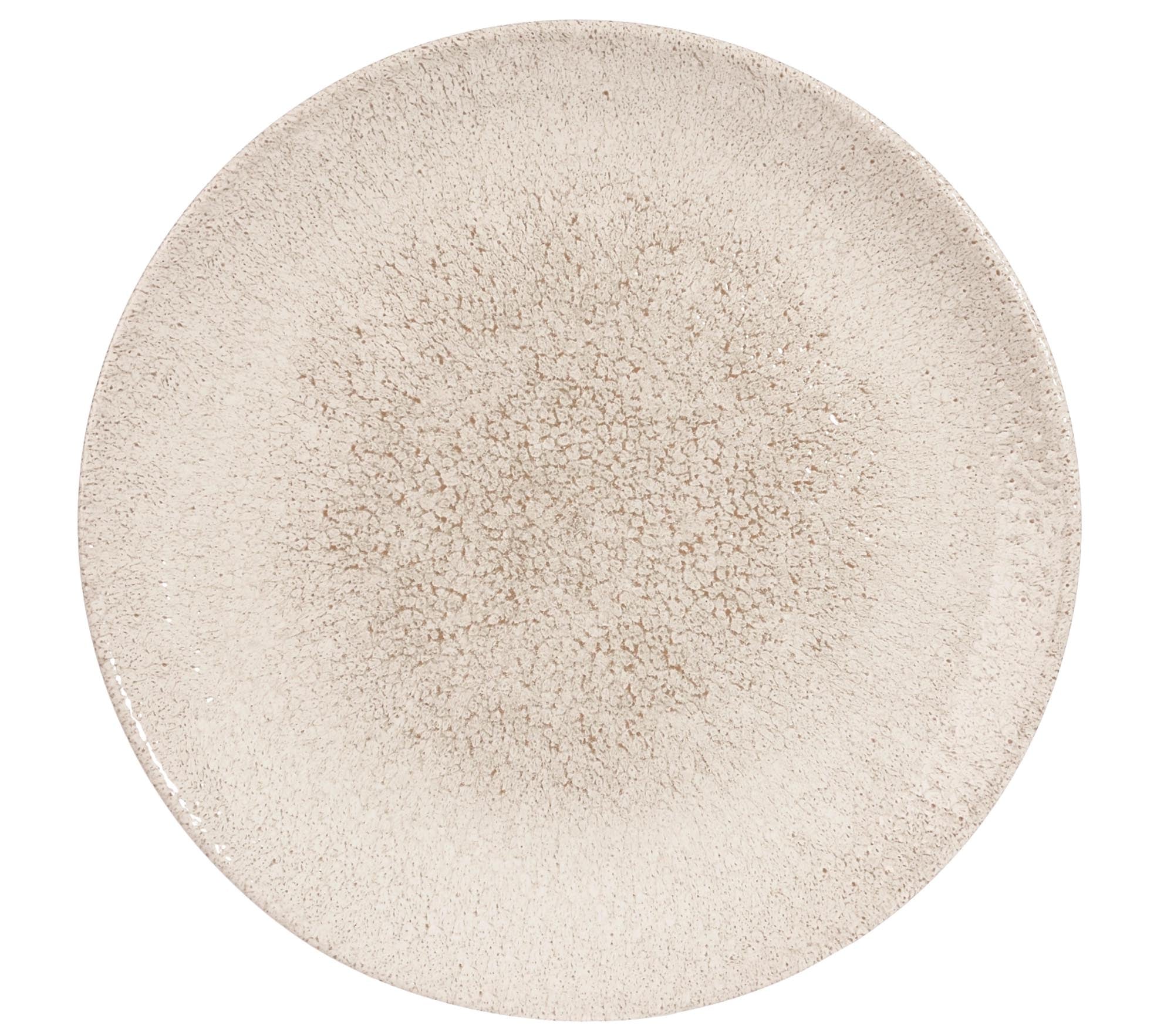 Eleganter 26cm Porzellanteller in Agate Grey, ideal für vielseitige Servieranlässe. Robust, pflegeleicht, modernes Design.