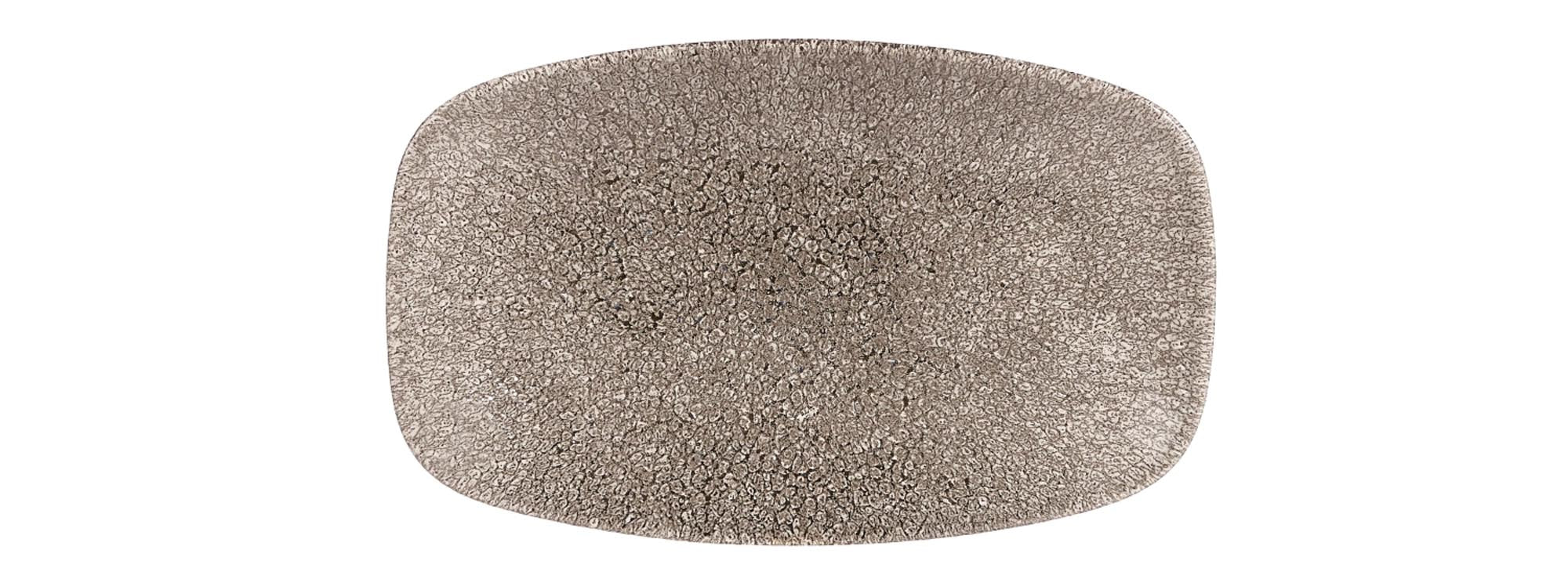 Elegante, robuste Porzellanplatte 20x12.1cm, ideal für kreative Speisenpräsentation. Kratzfest, temperaturbeständig, spülmaschinenfest.