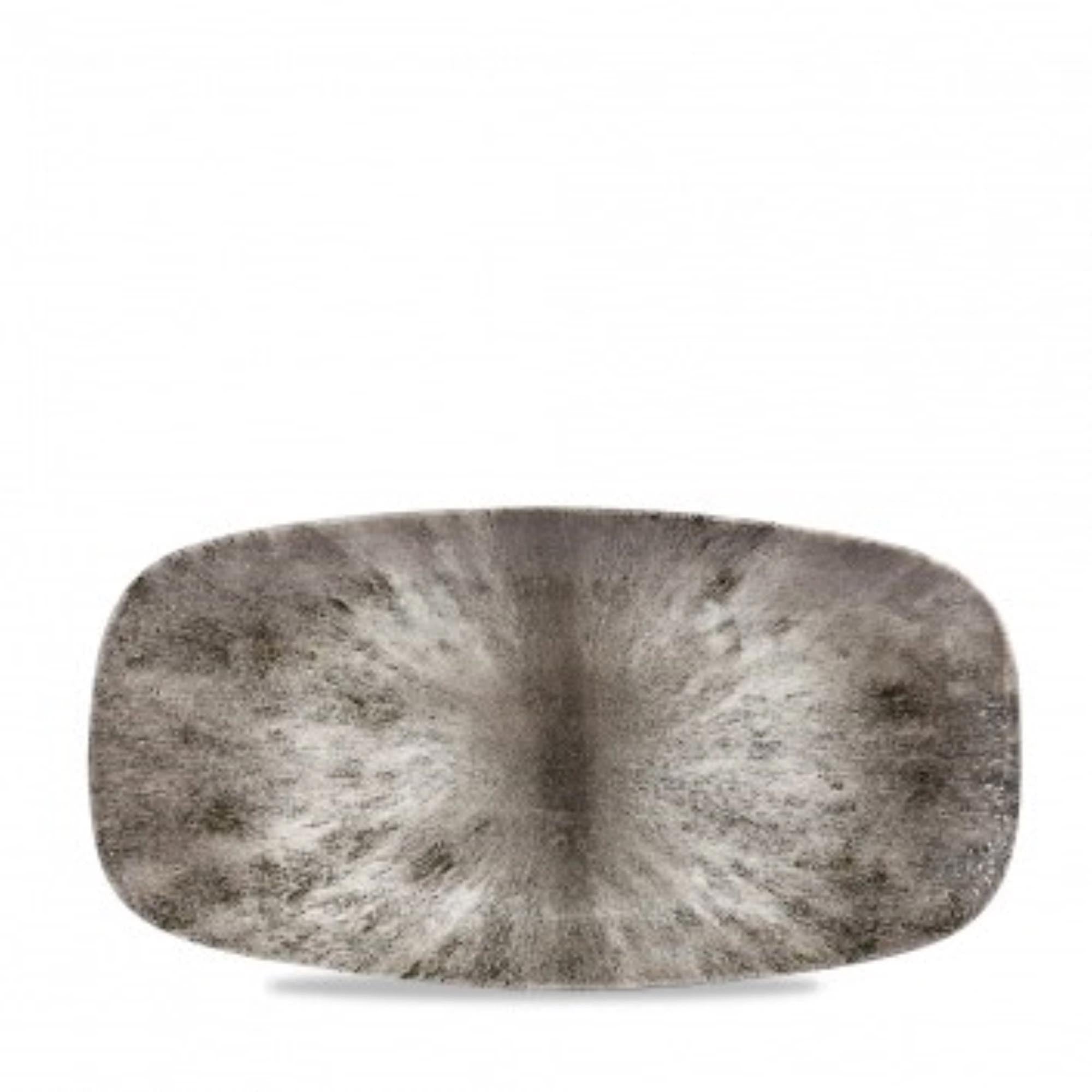 Entdecken Sie die S.P. Stone Quartz Black Platte von Churchill – ideal für elegante Tischdekoration, kratzfest, hitzebeständig und perfekt für jede Speise.