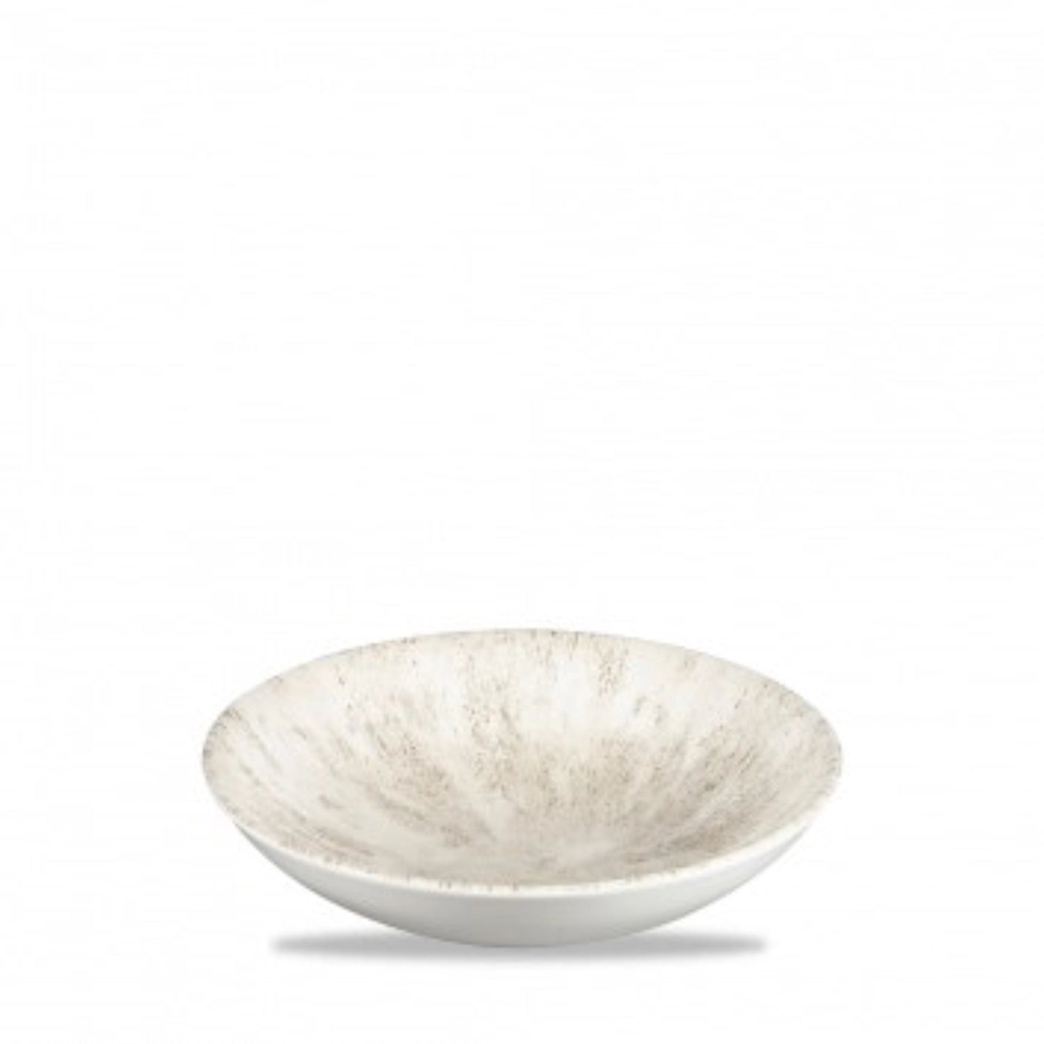 S.PAssiette creuse Stone Agate Grey Coupe 18,2 cm