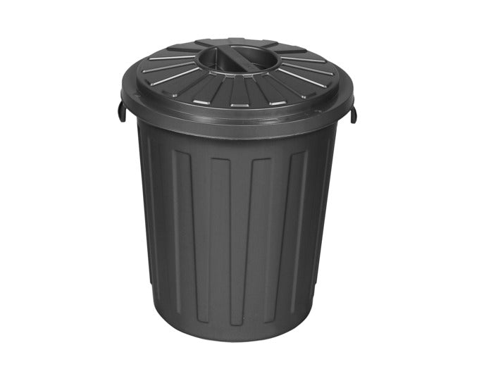 Eleganter 34cl Becher von Churchill in mattem Schwarz, ideal für heisse und kalte Getränke. Spülmaschinenfest und stilvoll.