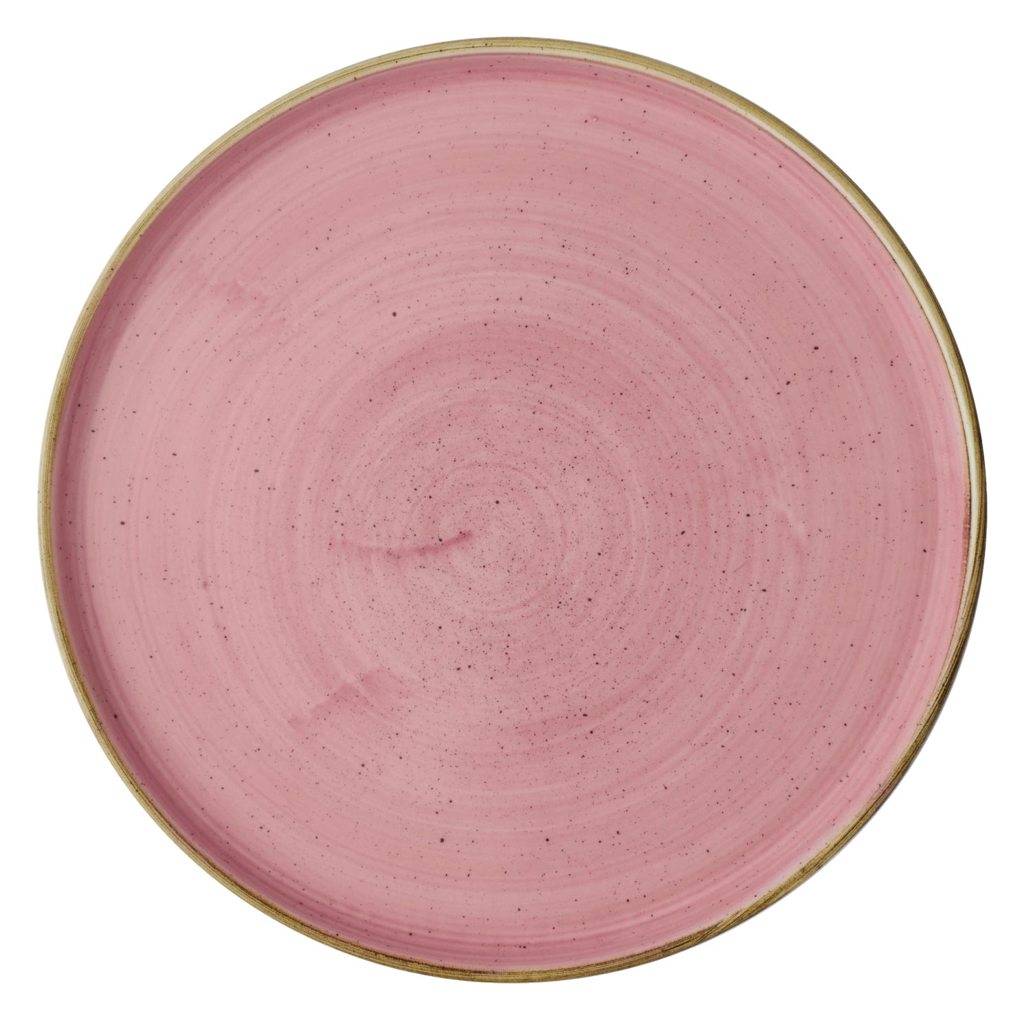 Stonecast Petal Pink Walled Plate 26cm, H2cm