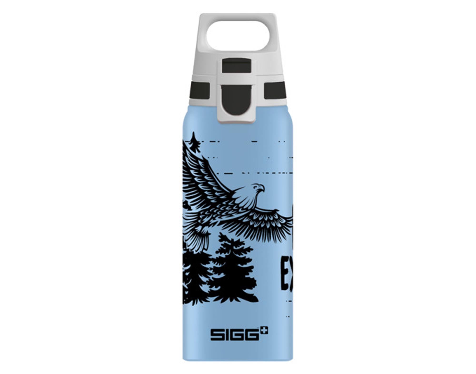Entdecken Sie die SIGG Trinkflasche Bottle WMB Brave Eagle 0.6 l – ideal für Sport, Freizeit und Alltag. Robust, auslaufsicher und umweltfreundlich!
