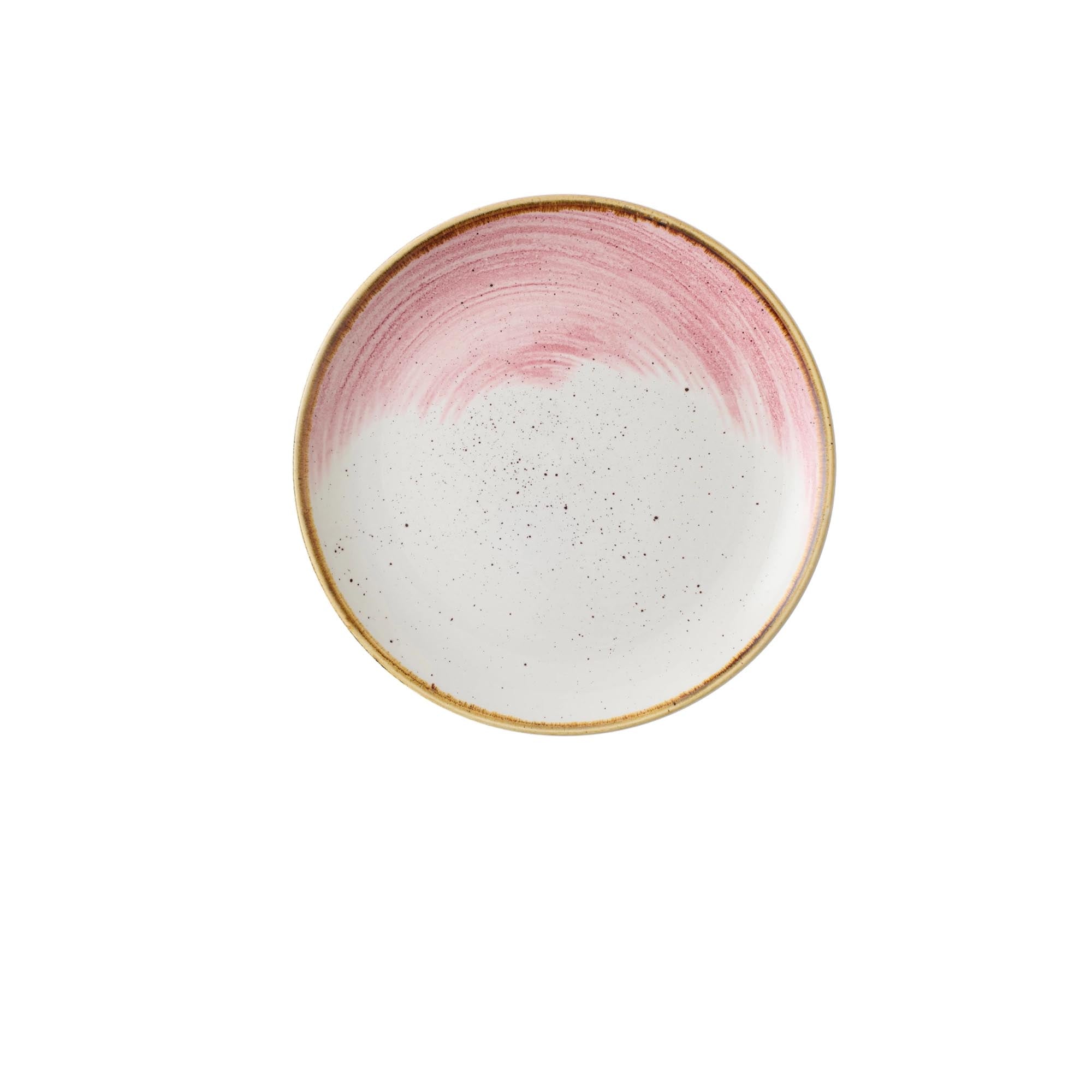 Elegante, handgefertigte Porzellanteller in zartem Pink, ideal für stilvolle Tischdekorationen. Spülmaschinenfest und langlebig.