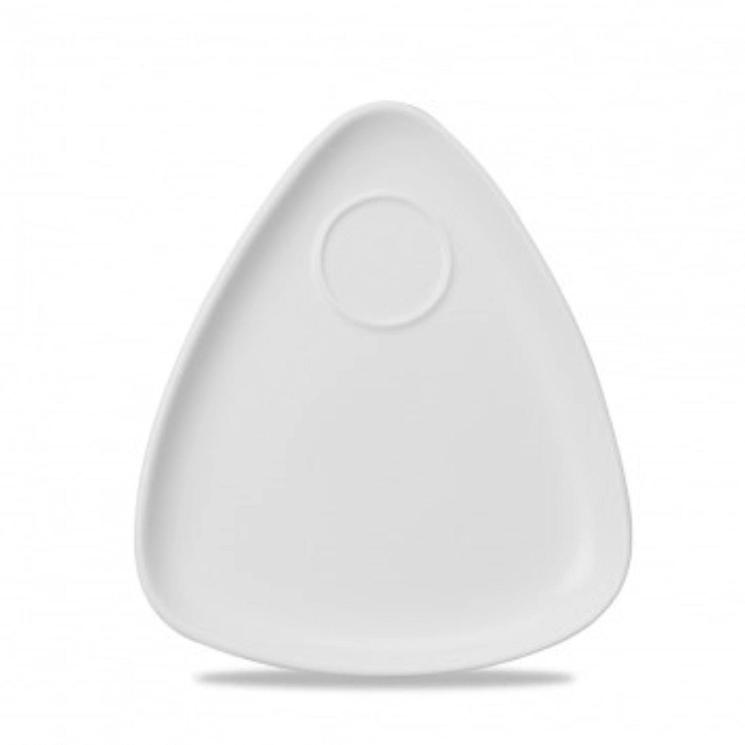 Snack Attack White Triangel Snack Teller 24,4 cm