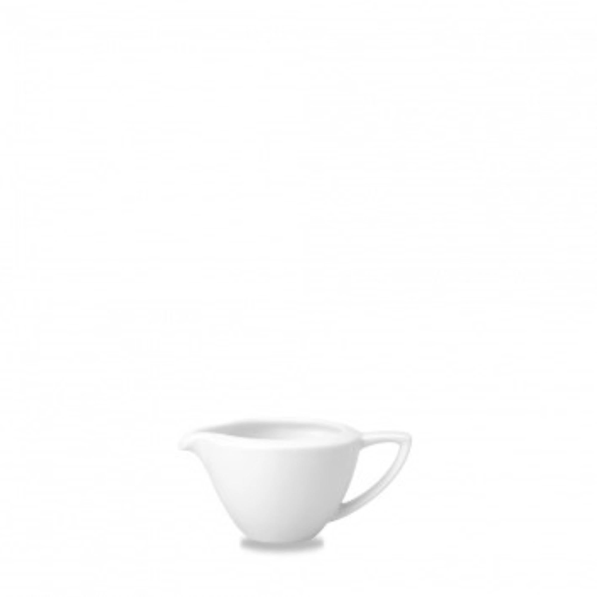 Eleganter 7cl Krug aus robustem Porzellan, ideal für Saucen und Getränke in Gastronomie, spülmaschinenfest und stilvoll.