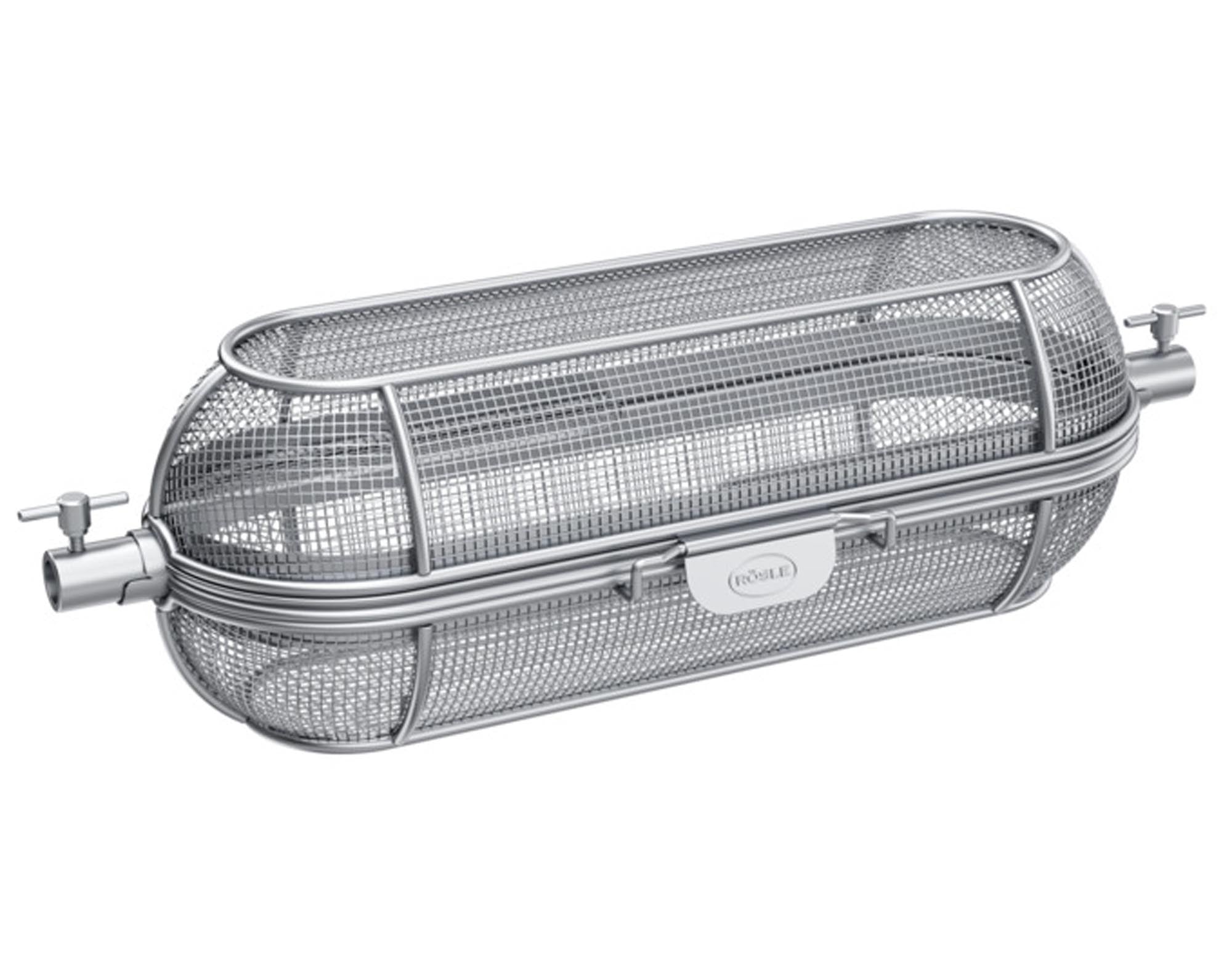 Entdecken Sie den RÖSLE Deckelgriff mit Halter und Schrauben für Videro G6. Hochwertiger Edelstahl, ergonomisches Design, einfache Montage – ideal für Grillliebhaber!