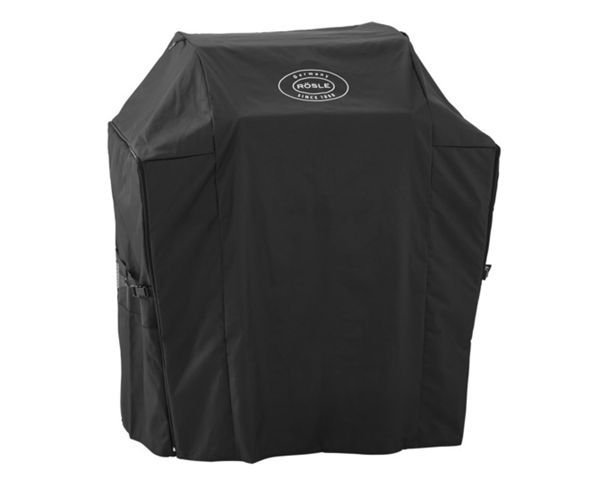Schützen Sie Ihren RÖSLE Videro G3 Grill mit der langlebigen Grillabdeckhaube. Optimaler Schutz vor Wetter, UV-Strahlung und Staub.