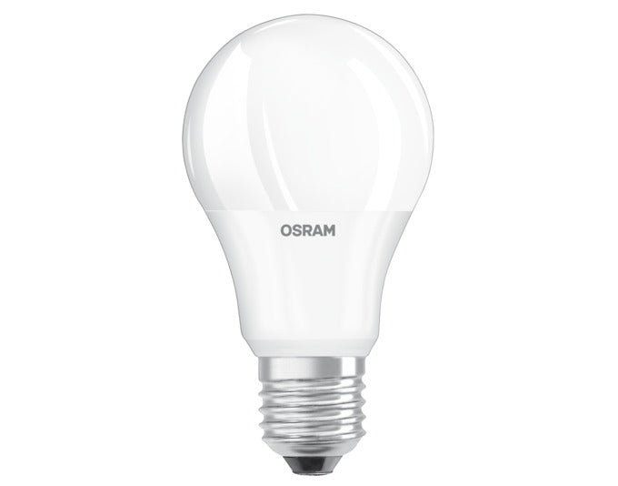OSRAM LED-Lampe Star Classic A E27 5.5W 470lm frosted Warm White in präsentiert im Onlineshop von KAQTU Design AG. Leuchtmittel ist von OSRAM
