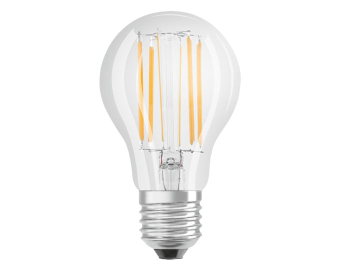 OSRAM LED-Lampe Retrofit Star Classic A E27 7.5W 1055lm clear Cool White in  präsentiert im Onlineshop von KAQTU Design AG. Leuchtmittel ist von OSRAM