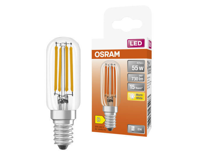 Entdecken Sie die OSRAM LED-Lampe Special T26 E14 4.9W 730lm – kompakt, effizient und ideal für stilvolle Beleuchtung in jedem Raum.