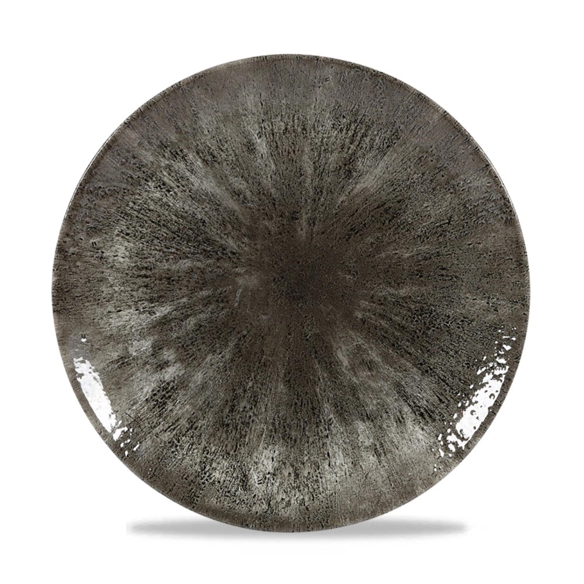 Eleganter 26cm Teller aus widerstandsfähigem Steinzeug, ideal für Hauptgerichte, Salate und Desserts. Spülmaschinenfest und mikrowellengeeignet.