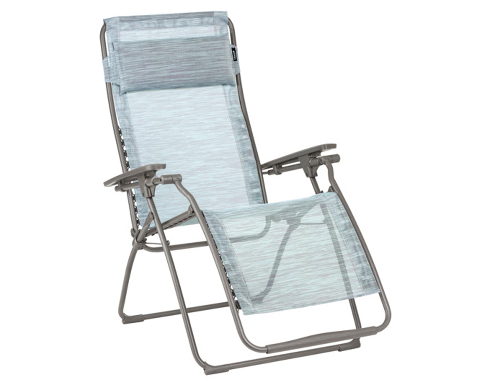 Genießen Sie den Komfort des LAFUMA Relaxsessels Futura Clip – ideal für Garten und Terrasse, leicht, klappbar und wetterfest.