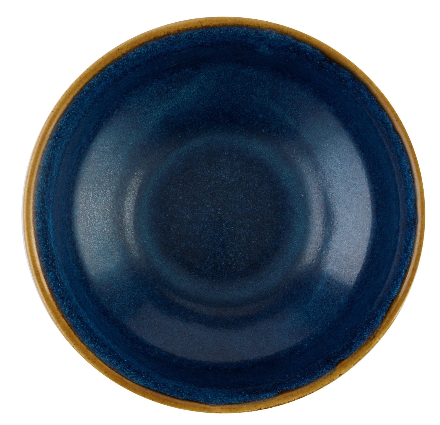 Elegante blaue Suppenschale aus der Nourish Tokyo Kollektion von Churchill, ideal für stilvolle Suppenpräsentation und modernes Tischdesign.