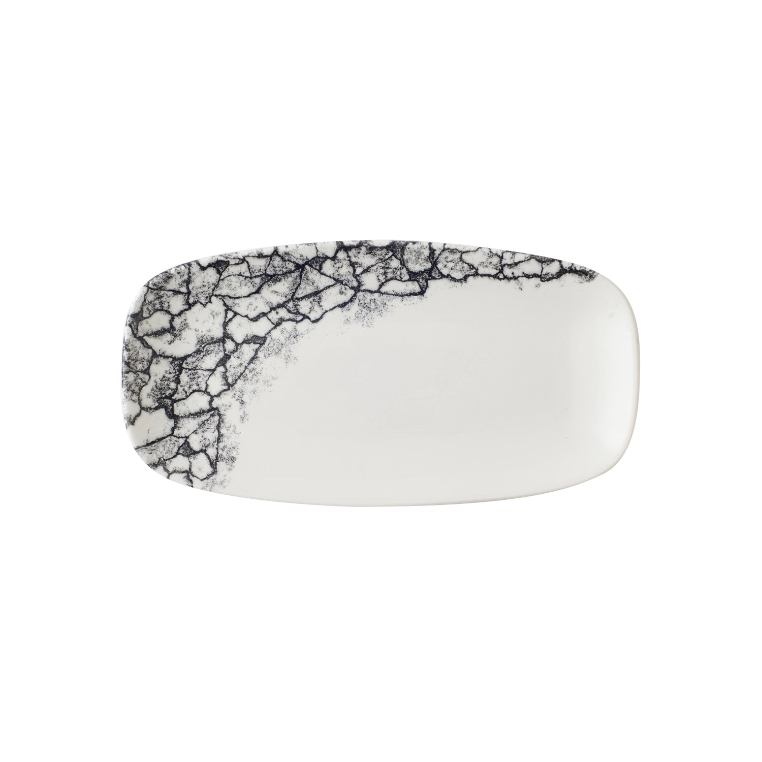 S.P. Kintsugi Accents Quartz Bl. Chefs Ob. Assiette 29,8x15,3c