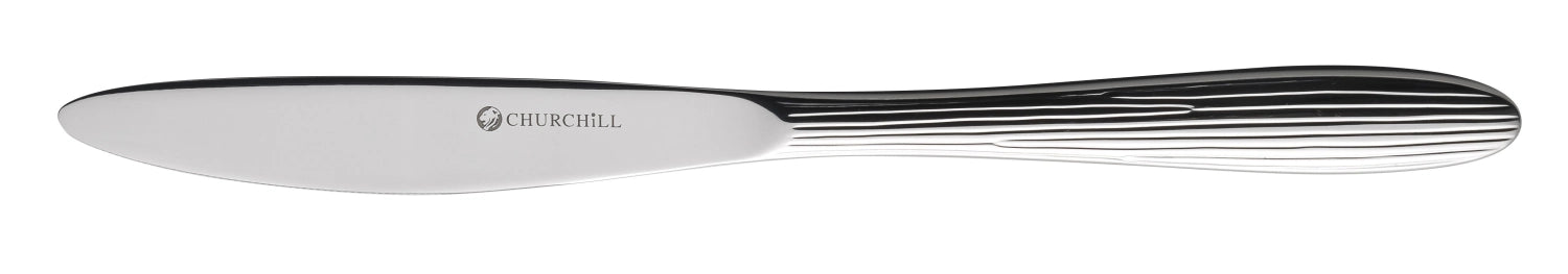 Elegantes Agano Dessertmesser von Churchill, 21 cm, ideal für feine Desserts und süße Köstlichkeiten, vereint Funktionalität und ansprechendes Design.