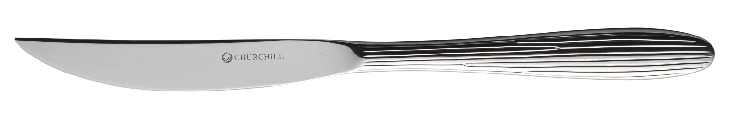 Hochwertiges Agano Steakmesser von Churchill, 23,6 cm, mit scharfem Klingenprofil und ergonomischem Griff für präzises Schneiden von Steaks.