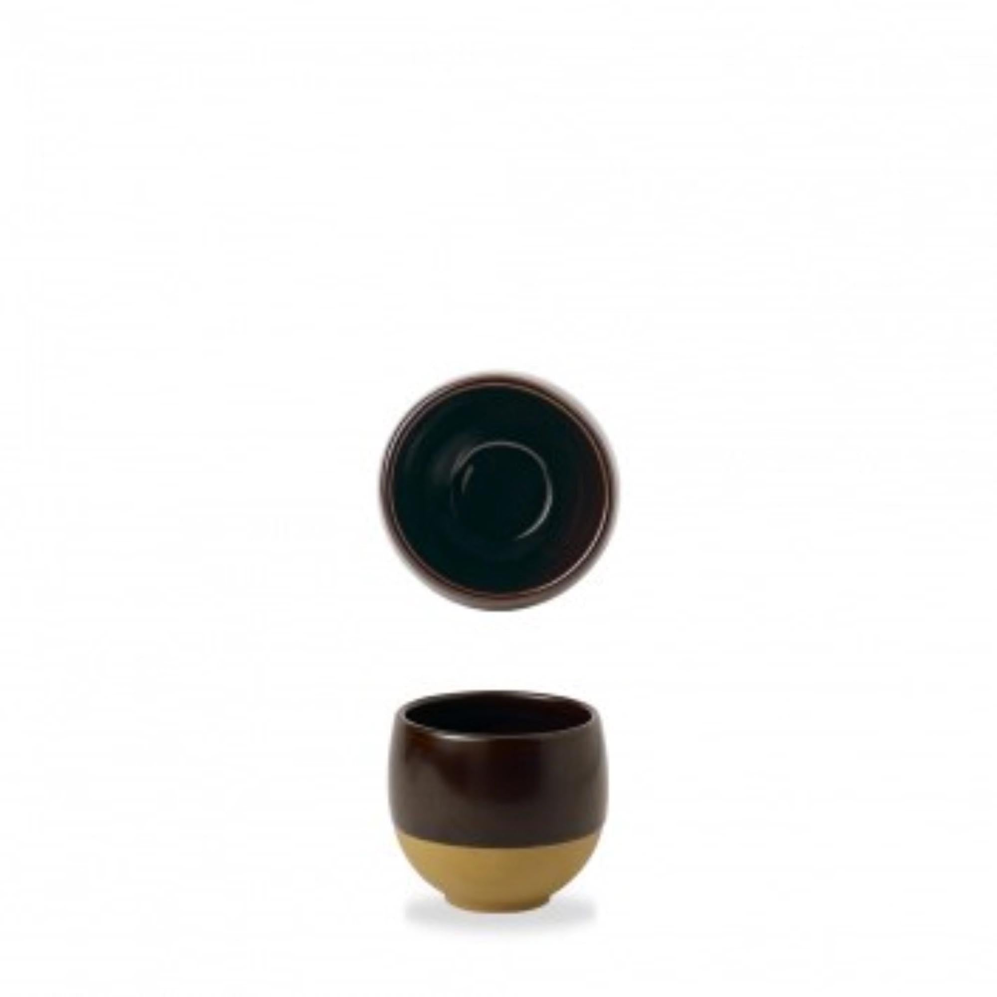 Stilvolle Churchill Schüssel, 31.2cl, Cinnamon Brown, ideal für Suppen & Desserts. Hochwertiges Porzellan, mikrowellen- & spülmaschinenfest.