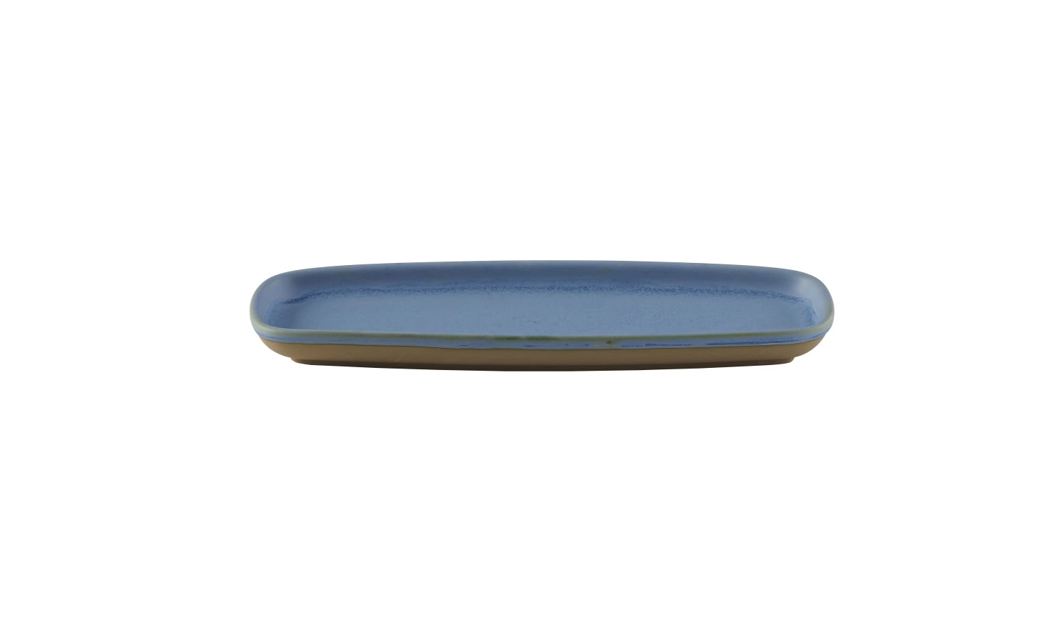 Rechteckige Emerge Oslo Blue Platte von Churchill, 25.1x10cm, in ansprechendem Blauton, perfekt für ansprechende Präsentationen und festliche Anlässe.