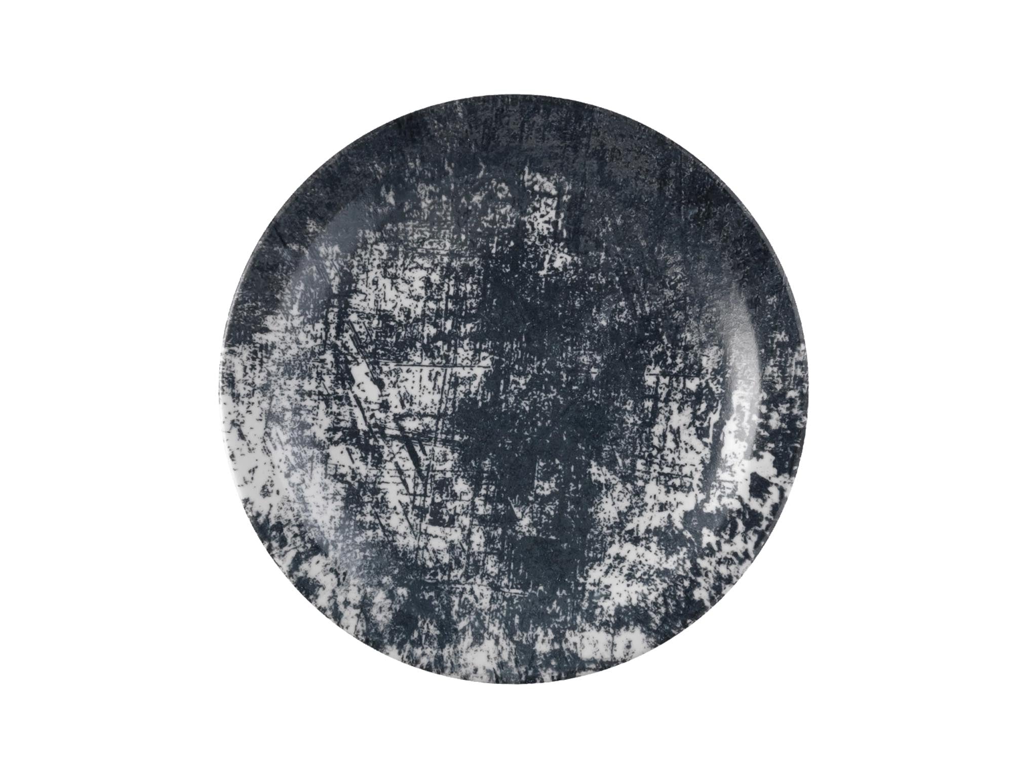 Eleganter Urban Black Teller, 25,4 cm, aus hochwertiger Keramik. Ideal für stilvolle Anlässe. Robust, kratzfest, spülmaschinenfest.