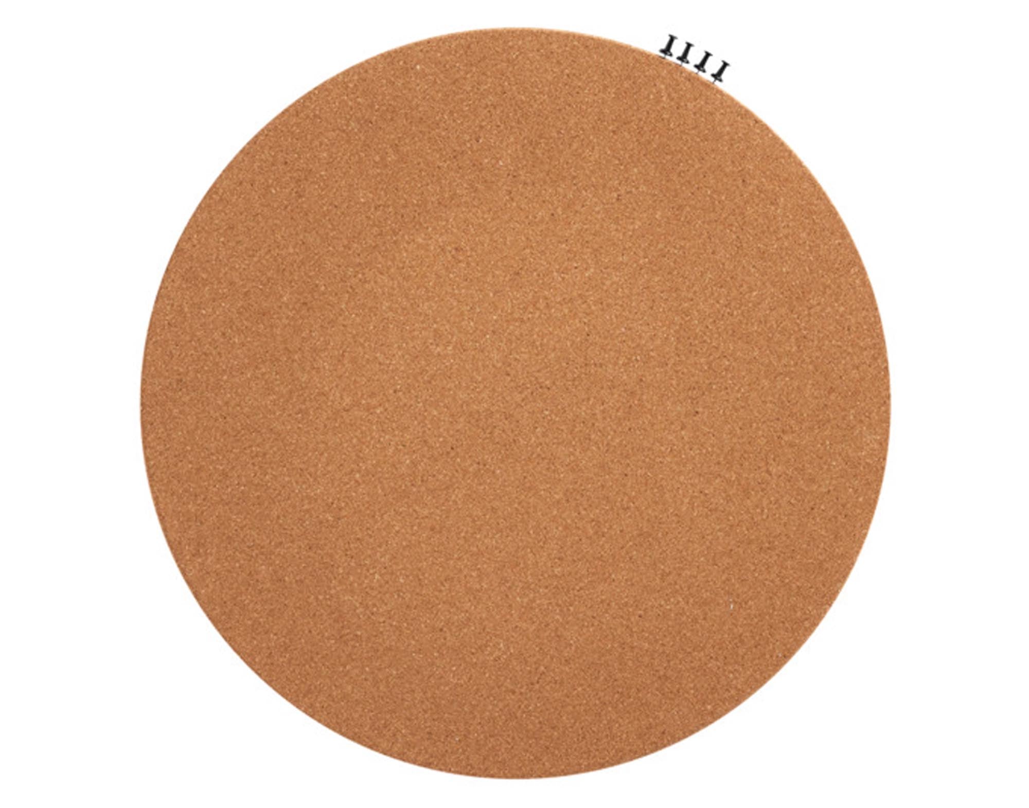 Entdecken Sie die ZELLER Pinwand Kork ø 40 cm – stilvolles Accessoire für Büro und Zuhause. Ideal für Notizen, Termine und Erinnerungen.