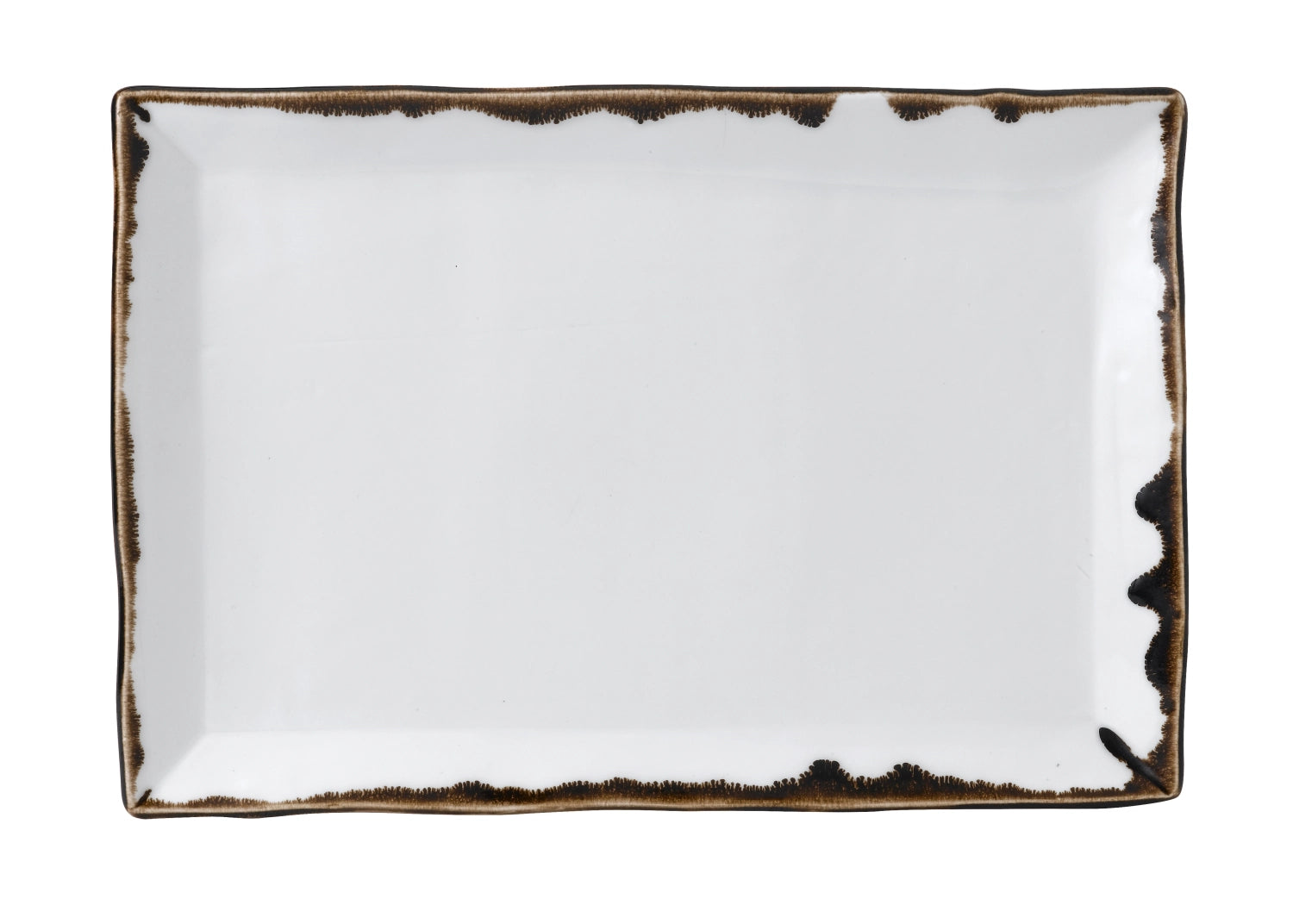 Harvest Natural Organic Plate Rectangle. 28.5x18.7cm