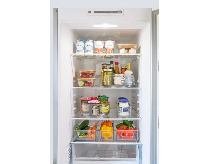 Eleganter 0.68 l Glasbehälter mit Bambusdeckel von ZELLER PRESENT – ideal für Trockenwaren, stilvoll, robust und nachhaltig.