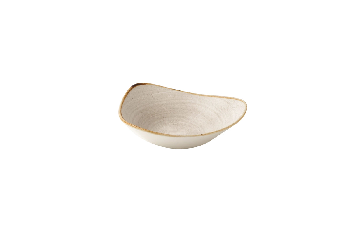 Stonecast Raw Grey Triangel Teller tief 18.5cm, 37cl in Grau präsentiert im Onlineshop von KAQTU Design AG. Teller ist von Churchill