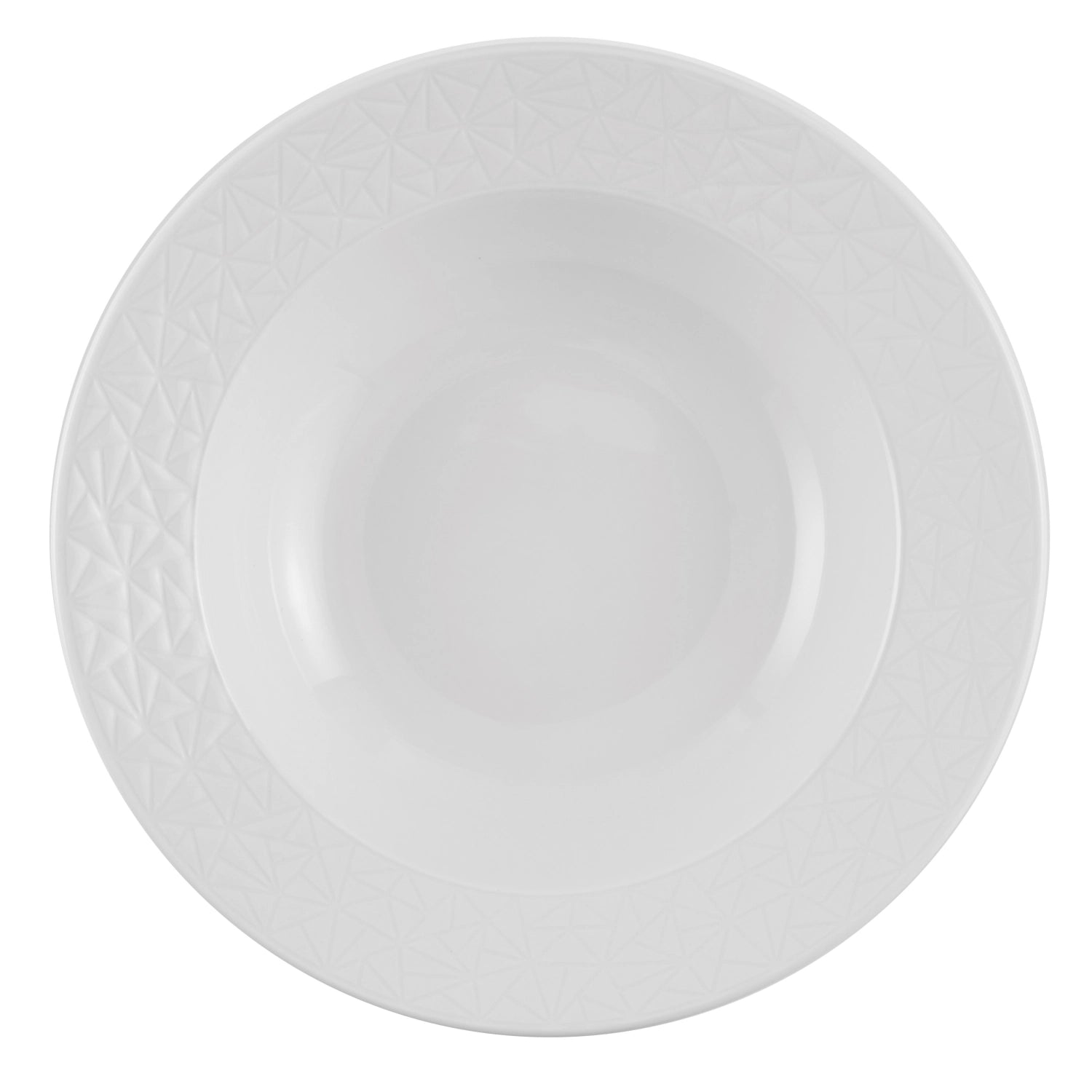 Eleganter Alchemy Abstract Suppenteller von Churchill, 24,5 cm, 49,5 cl, aus hochwertigem Porzellan. Ideal für Suppen und Eintöpfe.