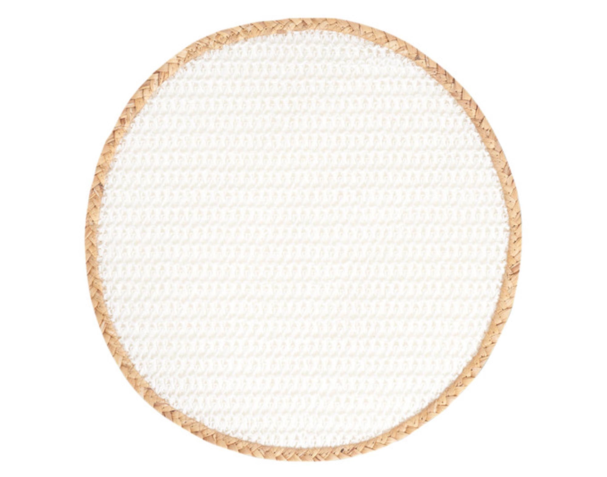 Entdecken Sie das ZELLER Tischset Nature in Weiß (ø 38 cm) – langlebig, pflegeleicht und stilvoll. Perfekt für jeden Esstisch und Anlass!