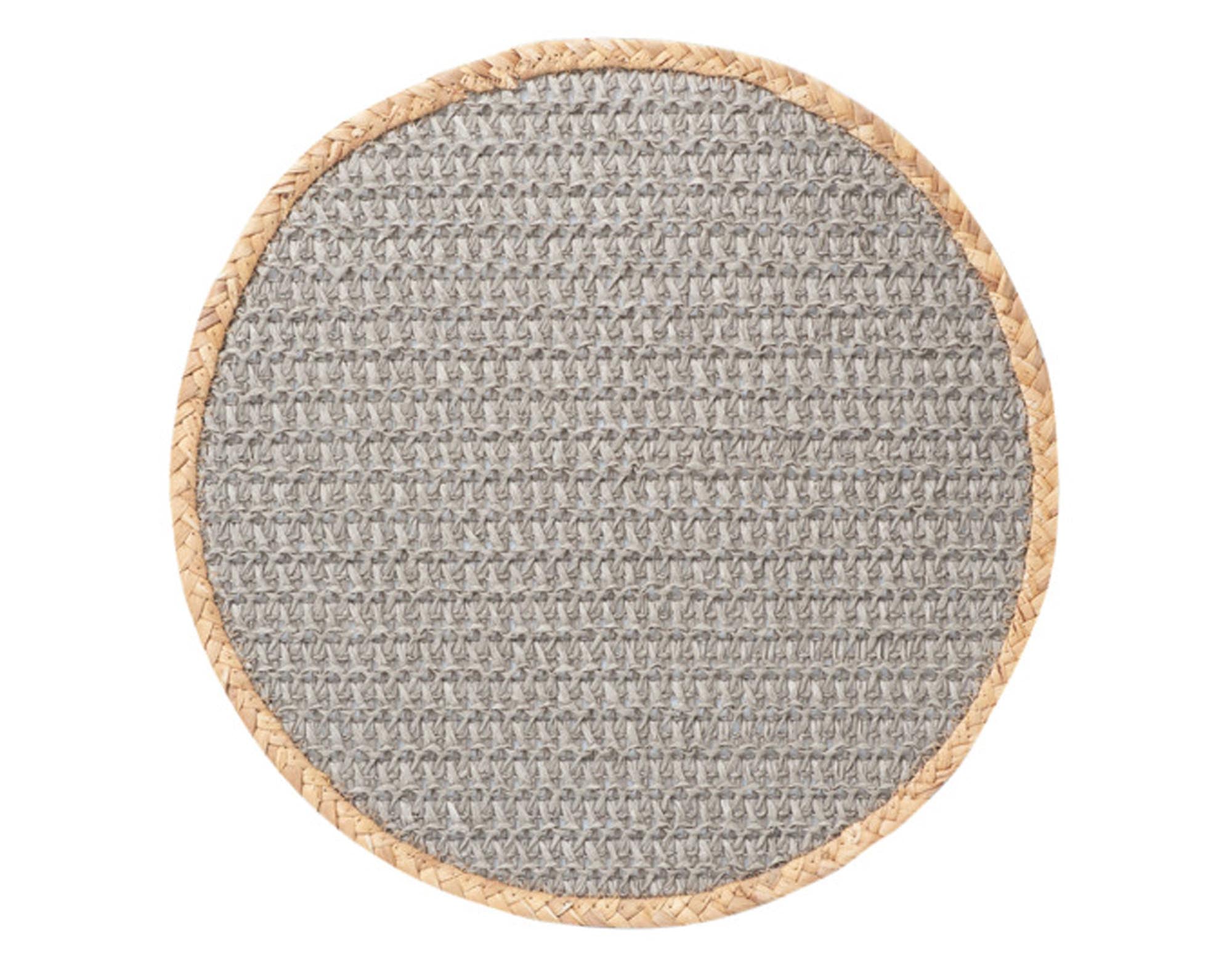 Entdecken Sie das ZELLER Tischset Nature grau (ø 38 cm) – stilvoll, langlebig und pflegeleicht. Perfekt für jeden Esstisch und jede Gelegenheit!