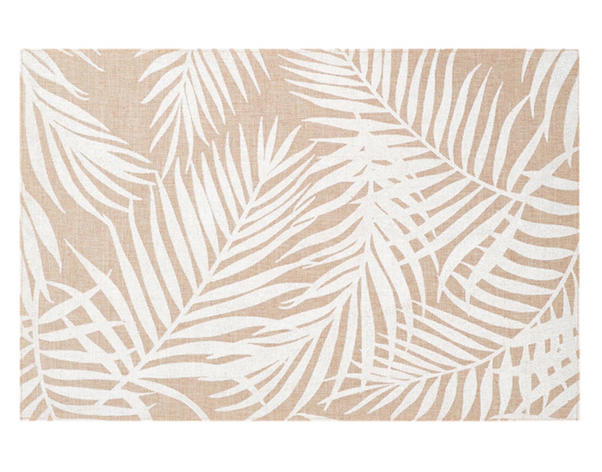 Entdecken Sie das ZELLER Tischset Palme in Weiß (45x30 cm) – pflegeleicht, wasserabweisend und mit rutschfester Unterseite. Perfekt für jeden Anlass!