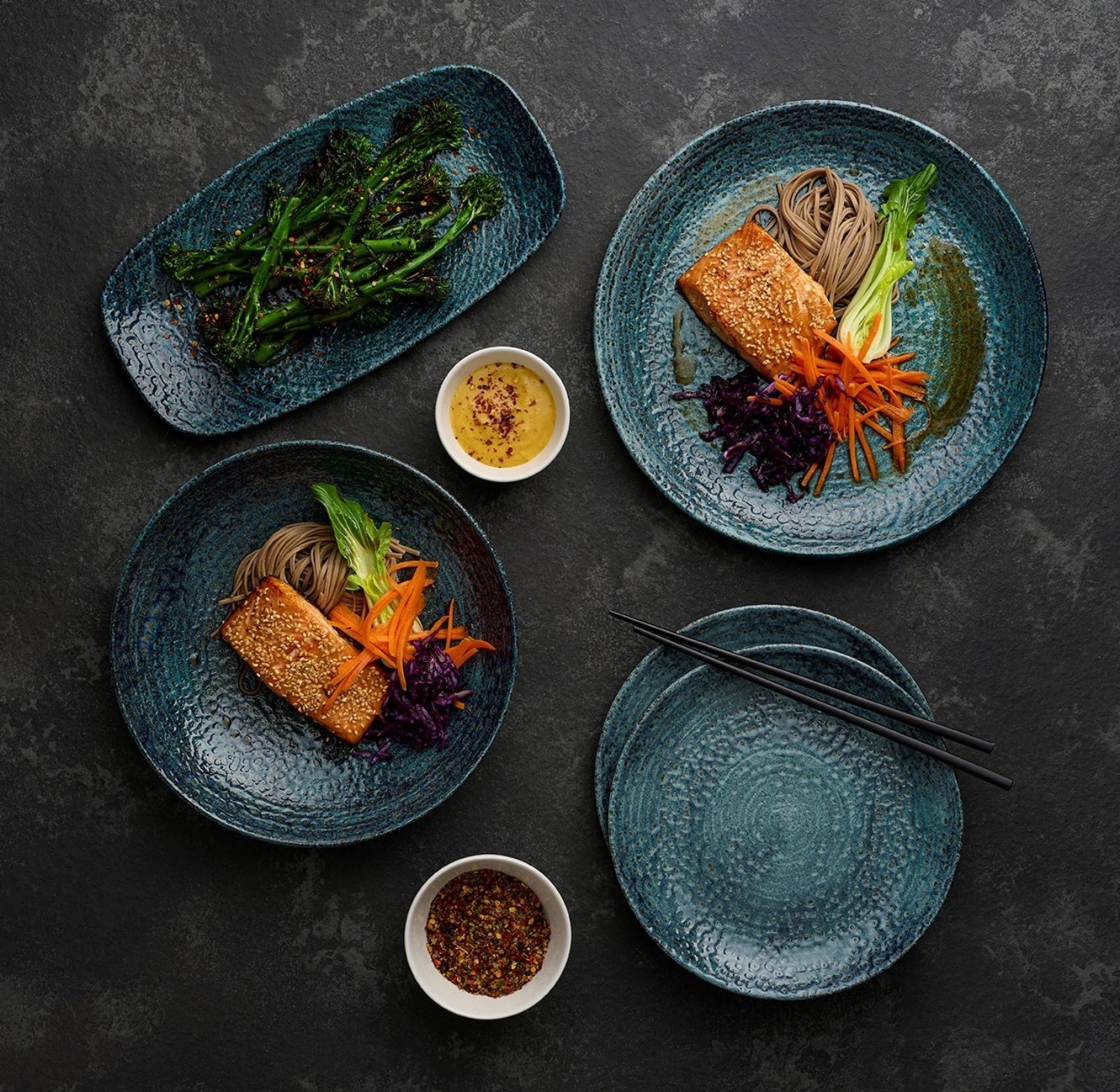 Die Homespun Chroma Marine Coupe Teller tief 18.2cm von Churchill bieten stilvolles maritimes Design und sind perfekt für vielfältige Gerichte. Robust und spülmaschinenfest.