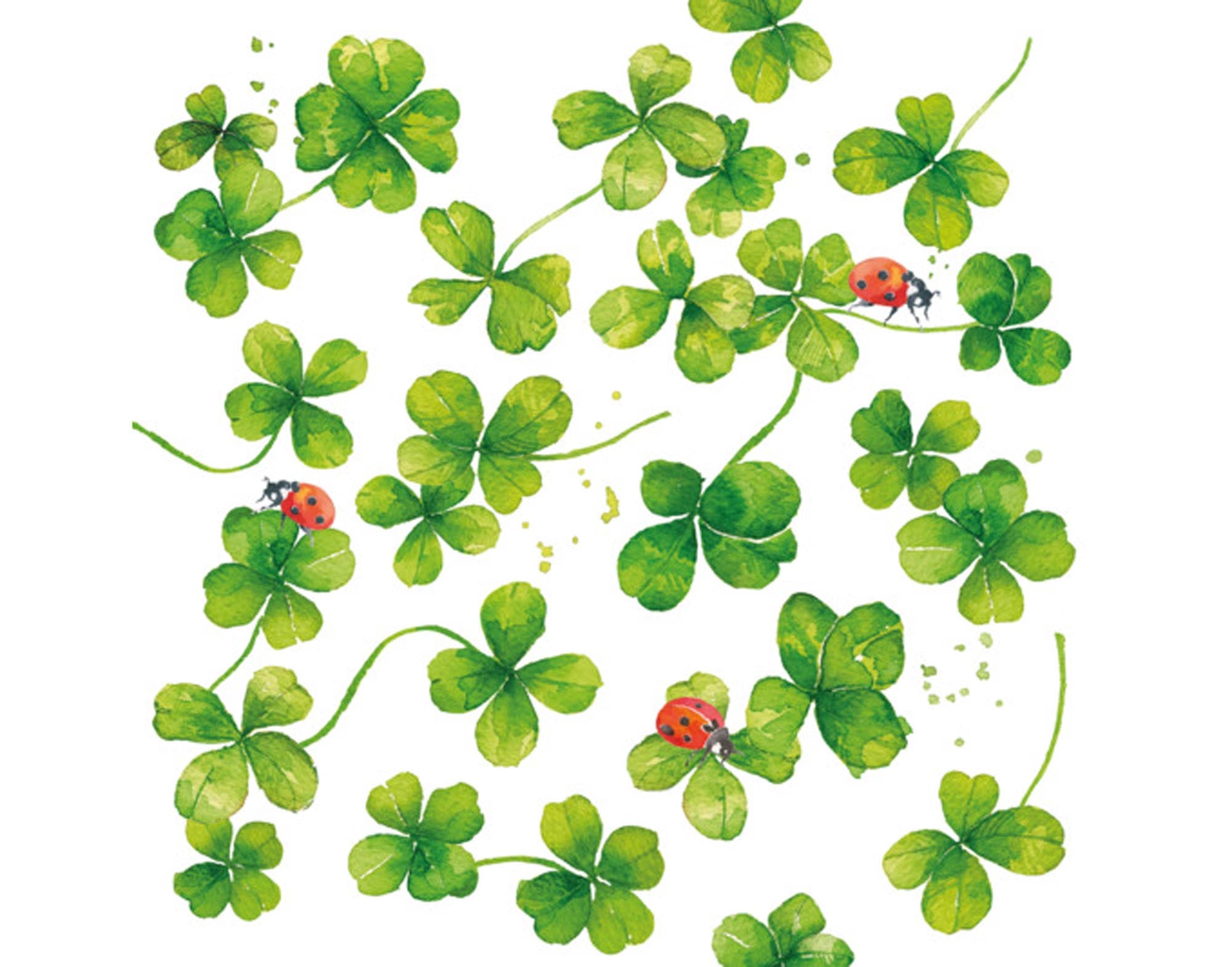 Entdecken Sie die stilvollen PPD Servietten Luck 33x33 cm – perfekte Tischdekoration, hohe Saugfähigkeit, umweltfreundlich und vielseitig einsetzbar.