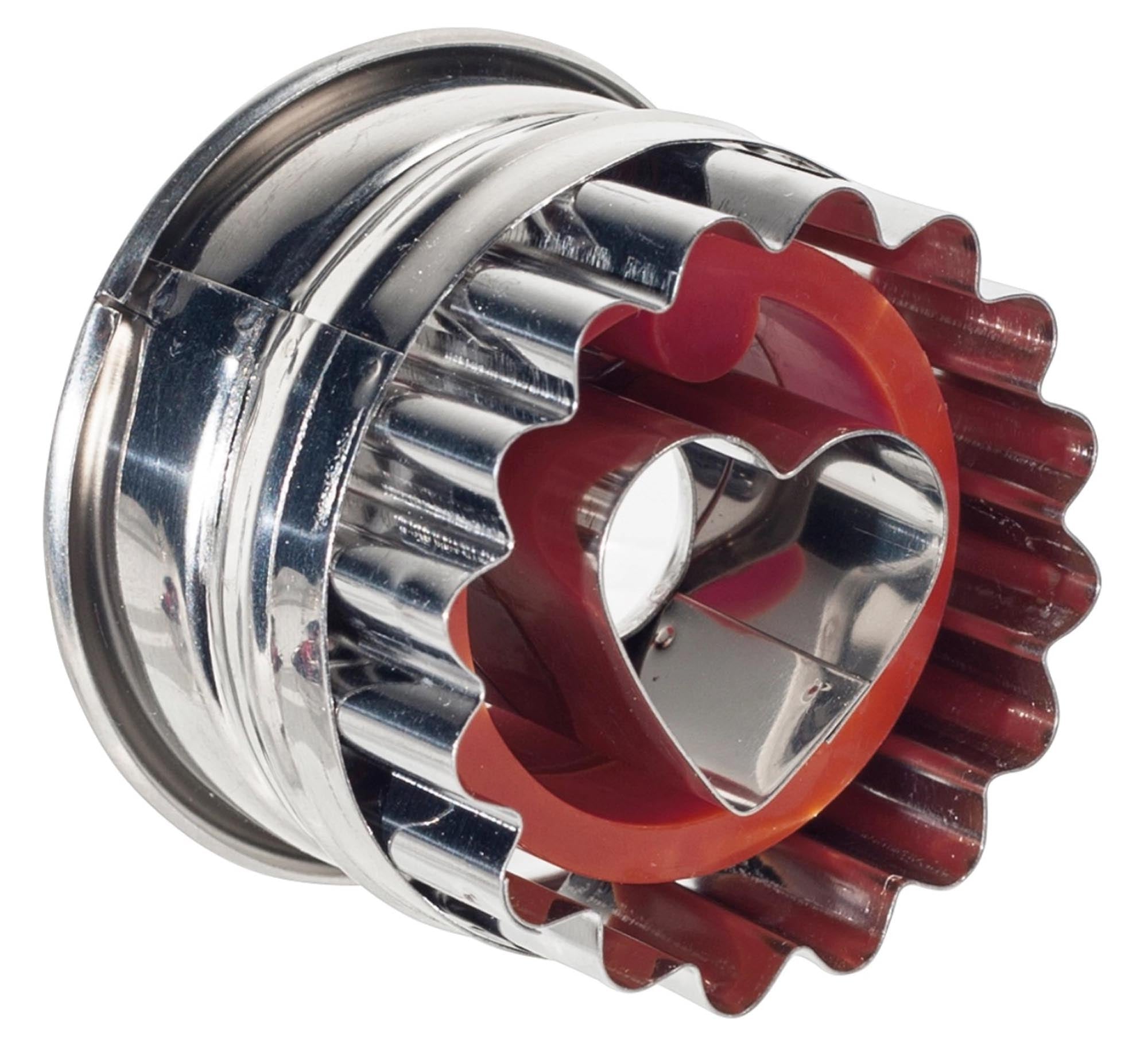 Entdecken Sie die Linzer-Ausstechform Herz von Westmark (5 cm) – ideal für Kekse, Plätzchen und kreative Backideen. Hochwertiger Edelstahl, ergonomischer Griff!