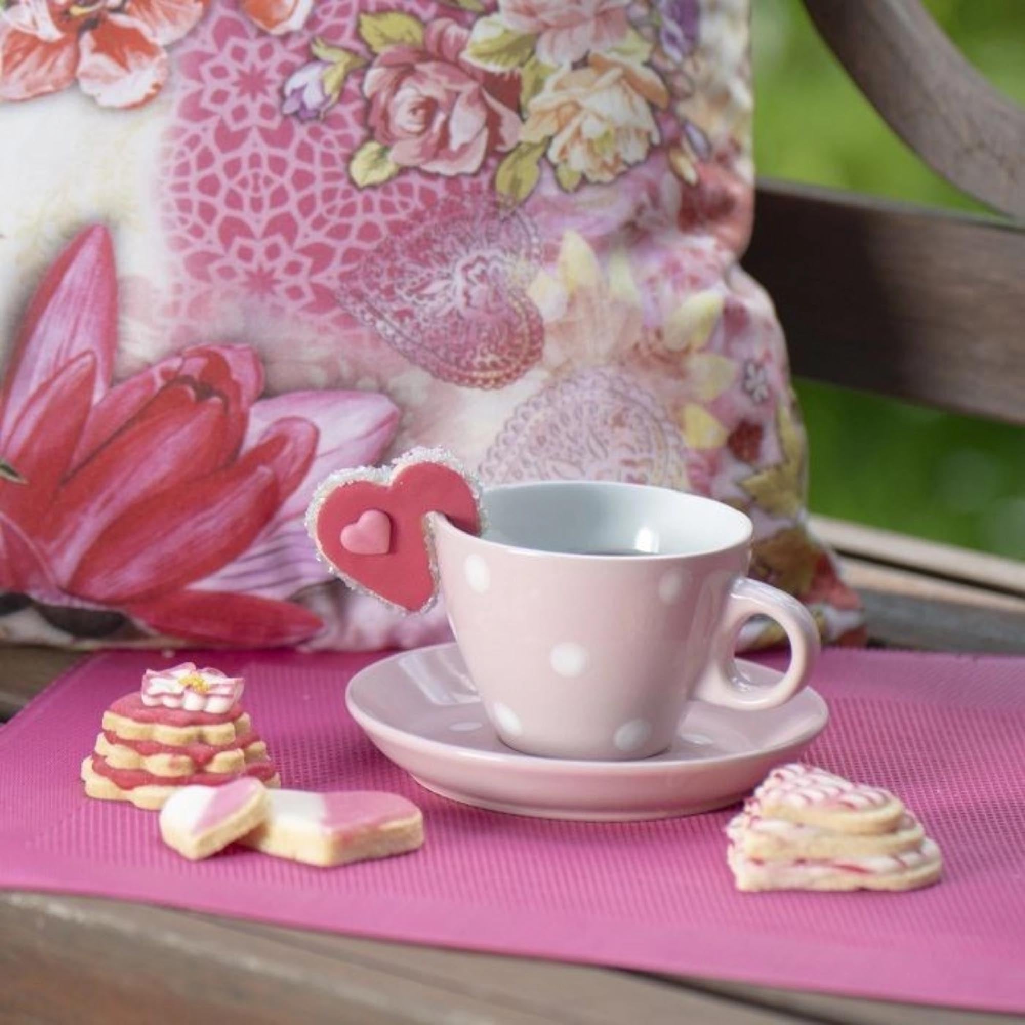 Set aus 3 Herz-Ausstechformen (4, 5, 6 cm) aus Edelstahl von Westmark, ideal für Plätzchen und kreative Backideen.