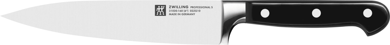 Elegantes 3-teiliges Messerset "S" von Zwilling Kitchen, ideal für präzises Schneiden und Zubereiten in der modernen Küche.
