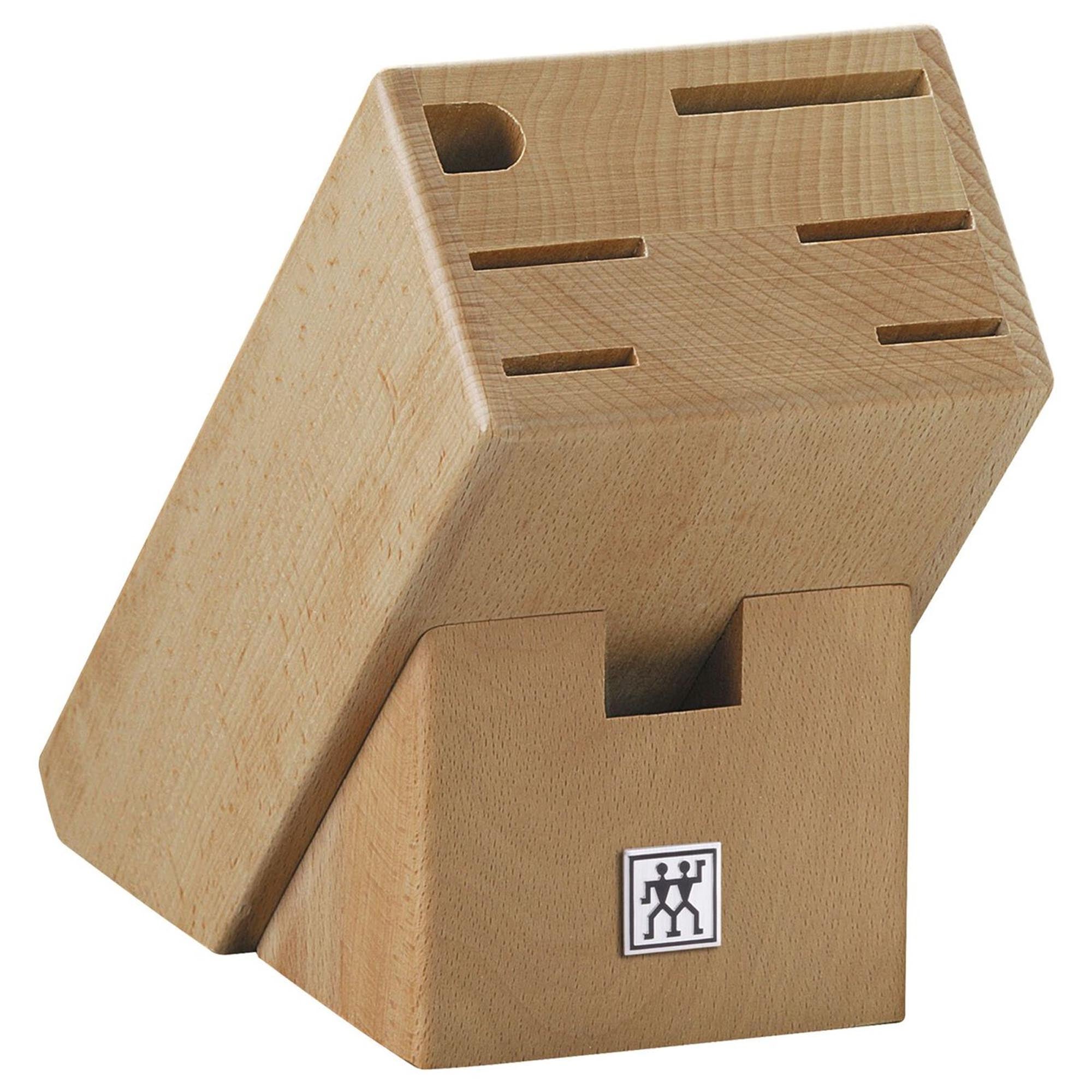 Professioneller "S" Messerblock von Zwilling Kitchen, natur, 8-teilig, 290mm, ideal für die moderne Küche, bietet stilvolle Aufbewahrung für Küchenmesser.