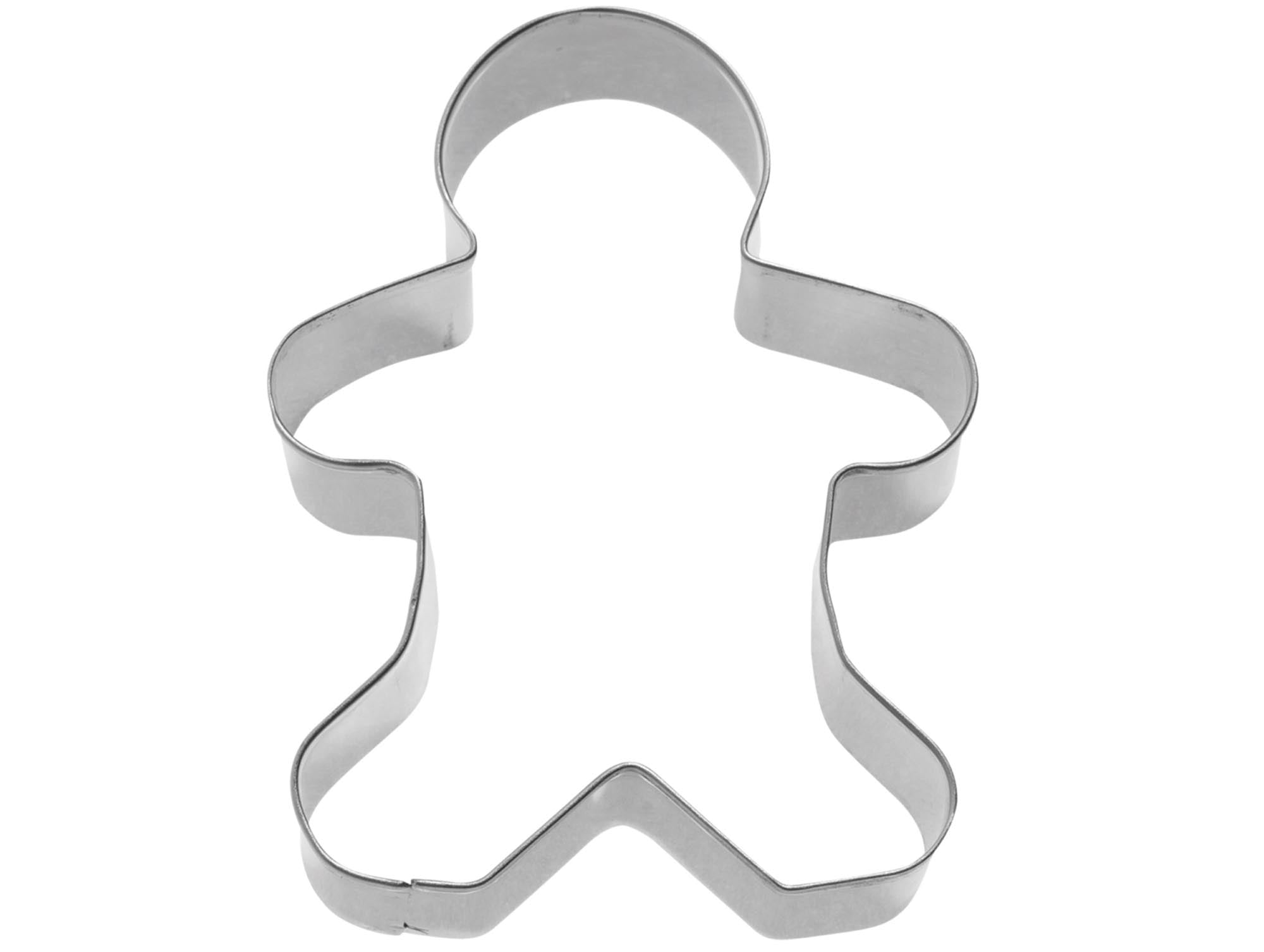 Entdecken Sie die Ausstechform Lebkuchenmann von Westmark (6 cm) aus hochwertigem Edelstahl. Perfekt für detailreiche Lebkuchen, ideal für die Weihnachtszeit!