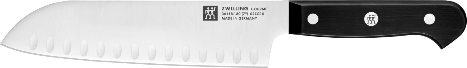 ZWILLING Gourmet Santokumesser m. Kullen, 180 mm