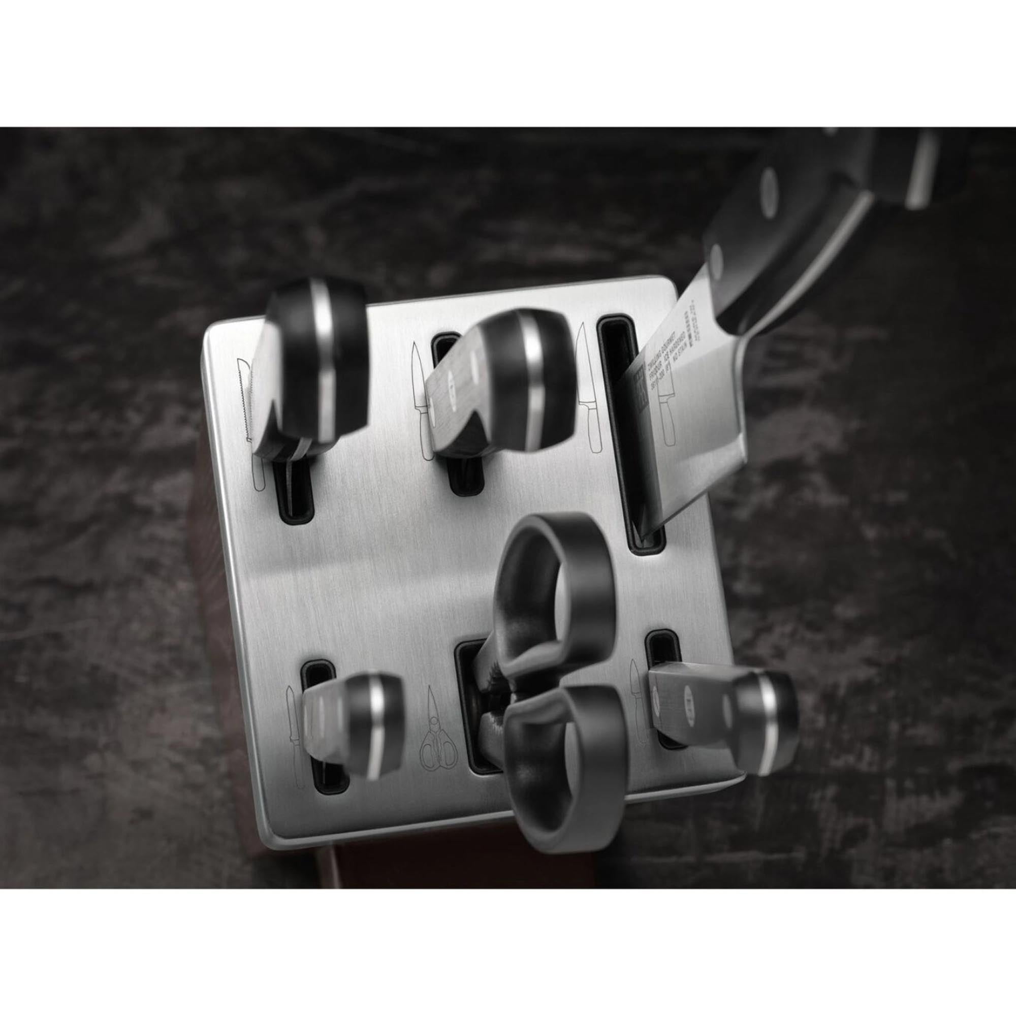 Zwilling Messerblock: 7-tlg. Set mit innovativer Schärfetechnologie.