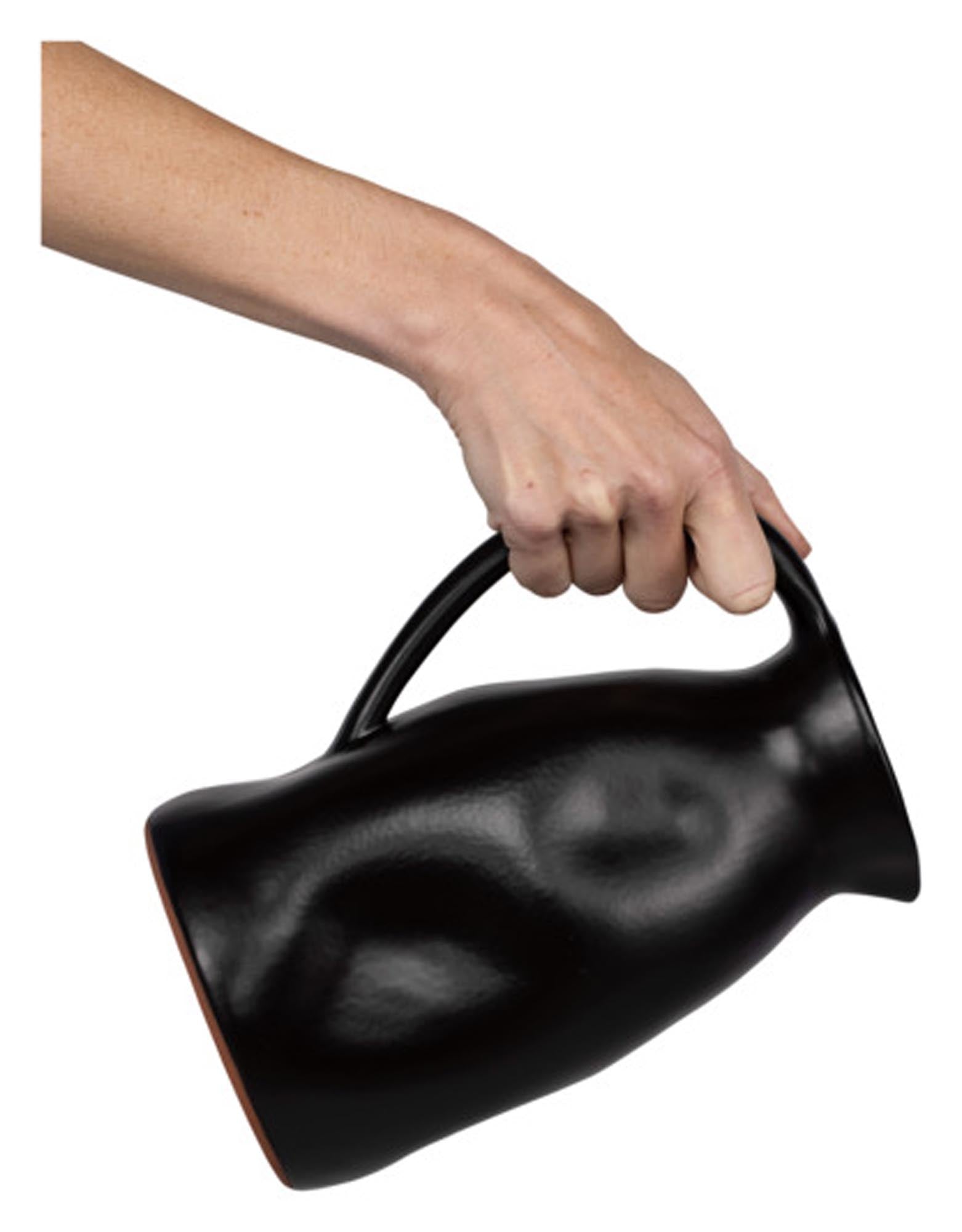 DUTCHDELUXES Krug weiss ø 13.5x24 cm in präsentiert im Onlineshop von KAQTU Design AG. Kanne ist von DUTCHDELUXES