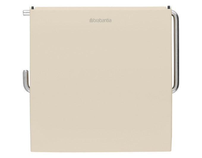 Eleganter WC-Papierhalter aus rostfreiem Stahl, langlebig, feuchtigkeitsbeständig, mit Platz für Reserve, einfach zu montieren.