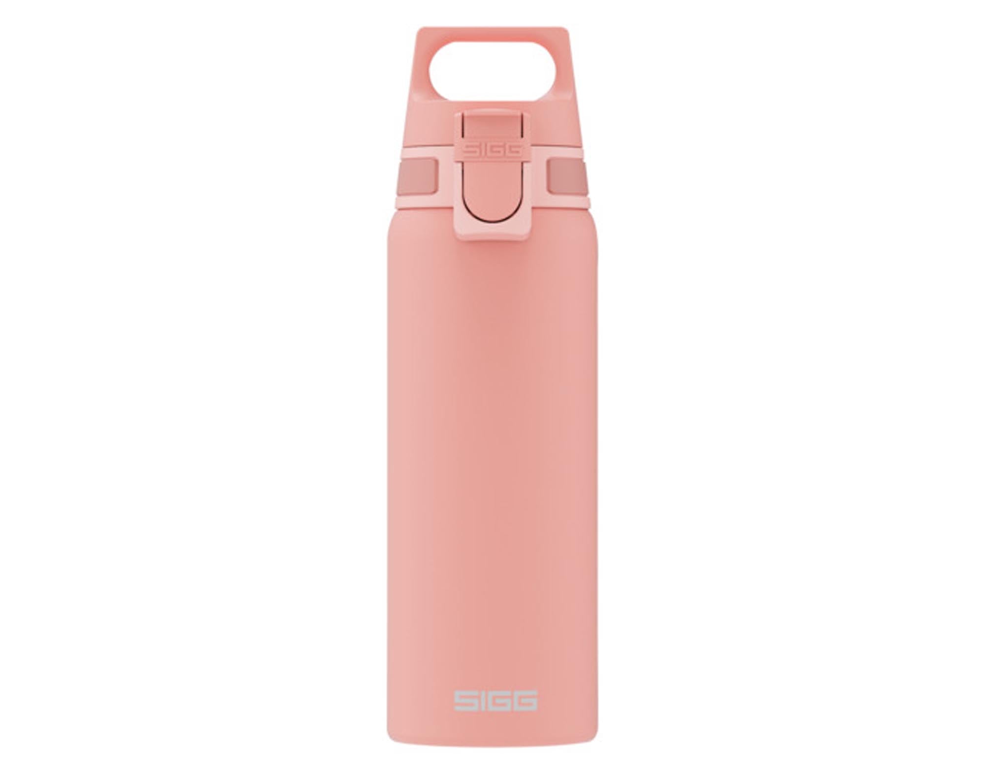 Entdecken Sie die SIGG Trinkflasche Bottle Shield One shy pink 0.75 l – auslaufsicher, BPA-frei, leicht und ideal für Sport und Freizeit. Nachhaltig und stylisch!