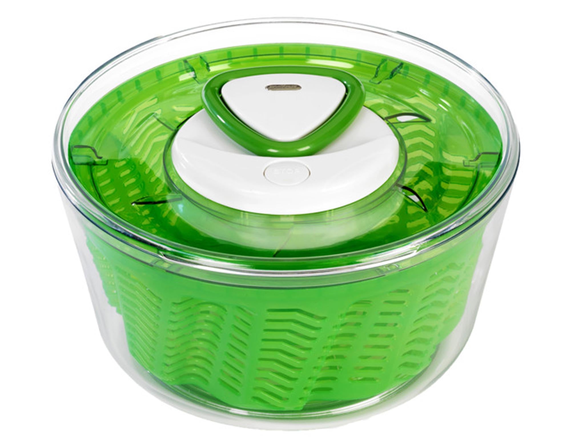 Entdecken Sie die ZYLISS Salatschleuder Easy Spin 2 (ø 26 cm) – ideal zum schnellen Trocknen von Salat und Gemüse. Hochwertig, stabil und BPA-frei!